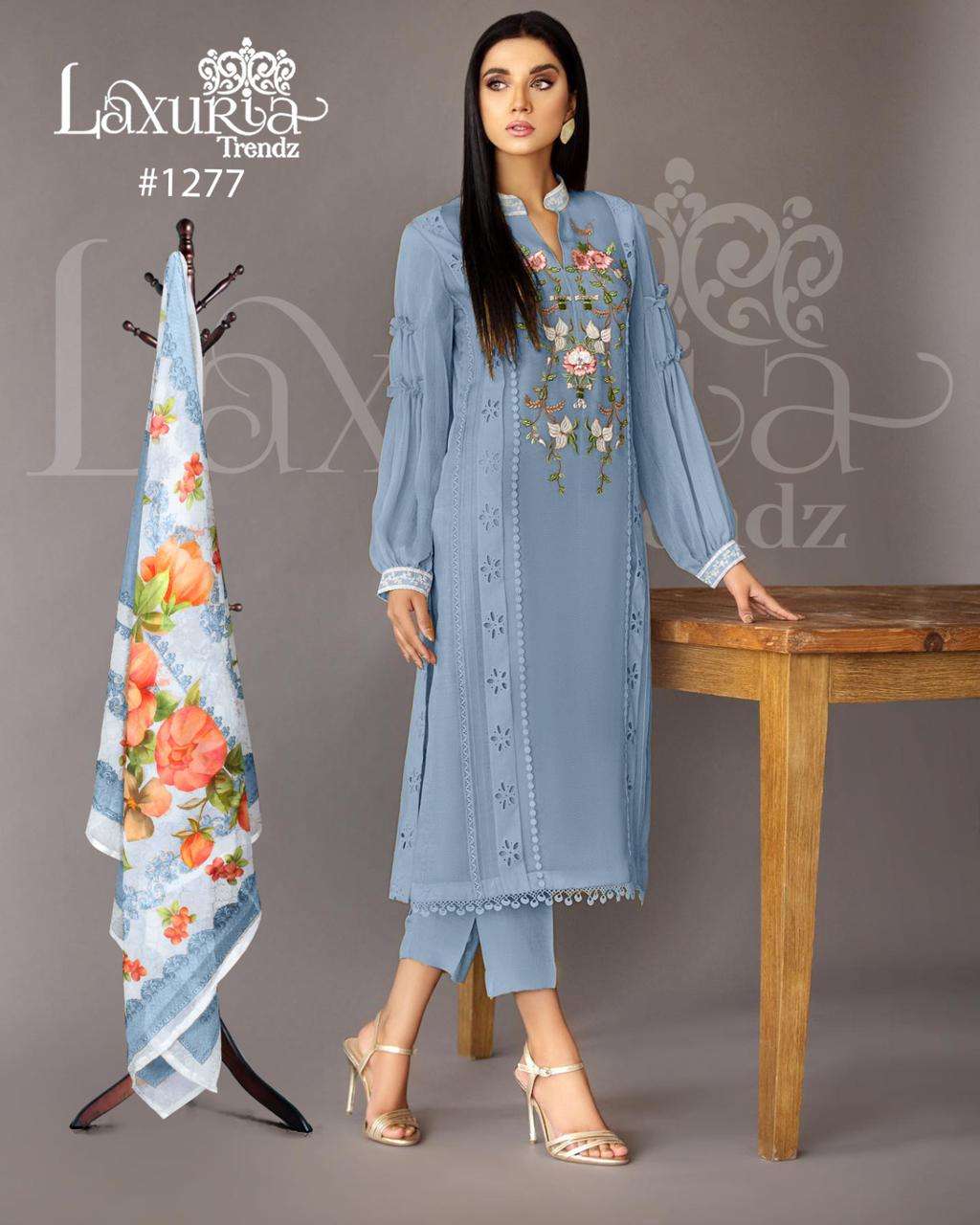 Laxuria Trends 1277 Exclusive Fancy Designer Readymade Suit Wholasaler view 2