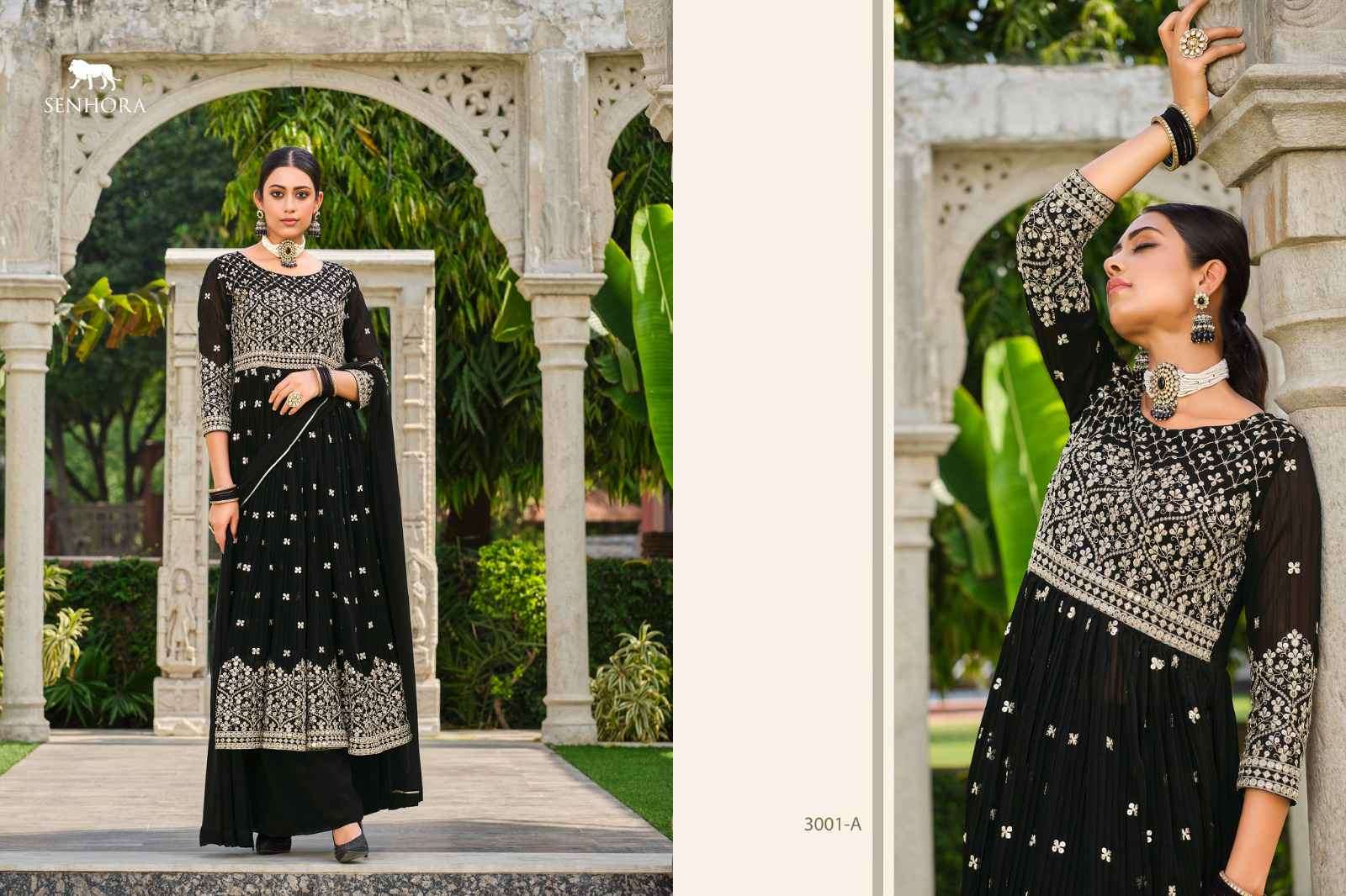 Senhora Rumana 3001 Colors Designer Nayra Style Dress Festive Collection view 3