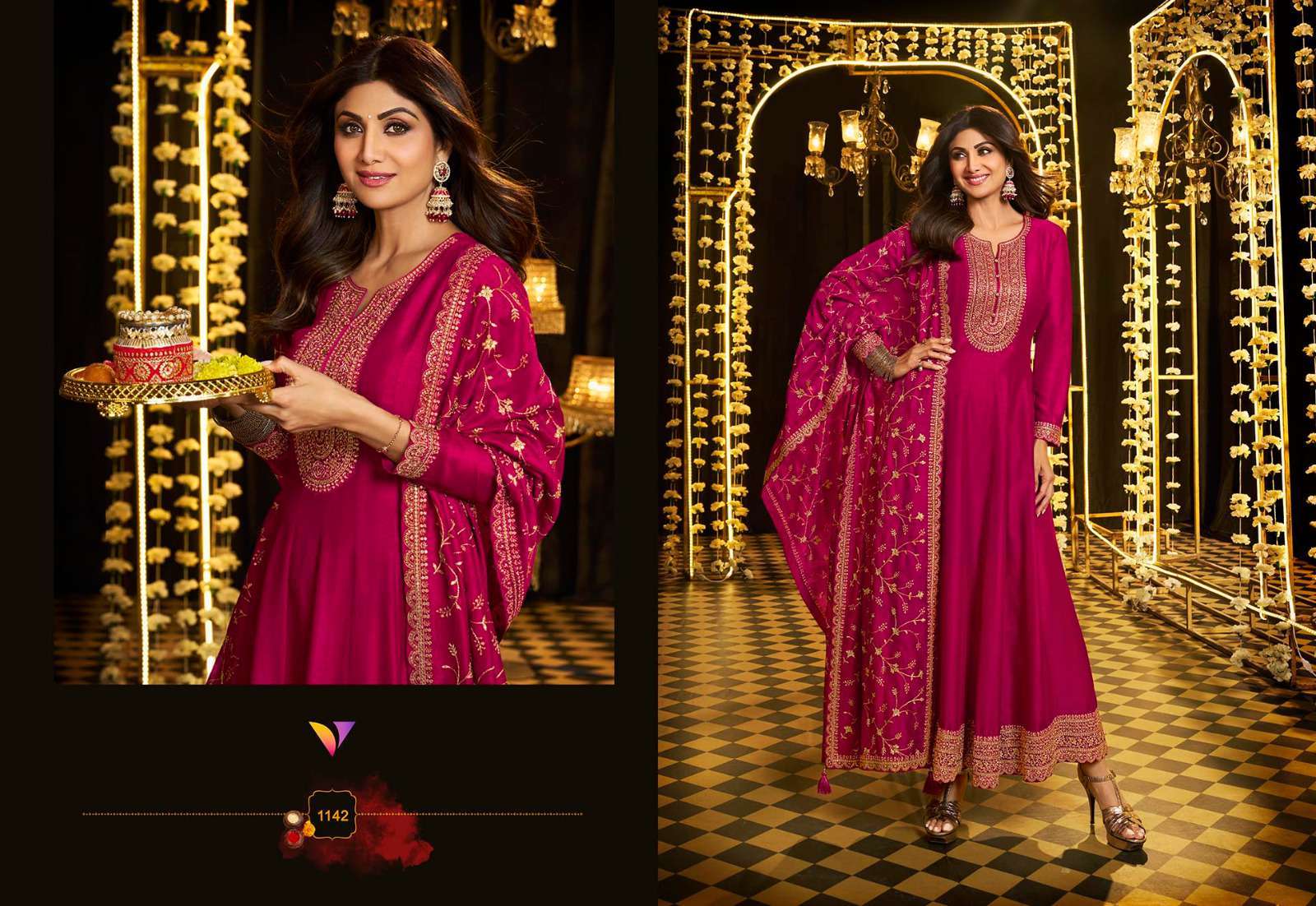 Viradi Vatsam Festive Colletion By Shilpa Readymade Designs Traditional Dress view 7