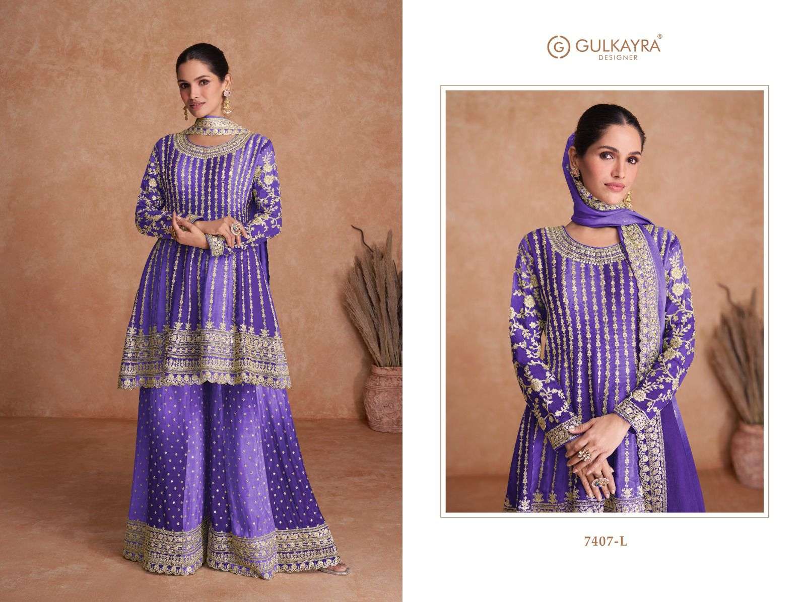 Gulkayra Vaani Vol 2 7407 New Colour Sharara Style Readymade Designer Dress view 8