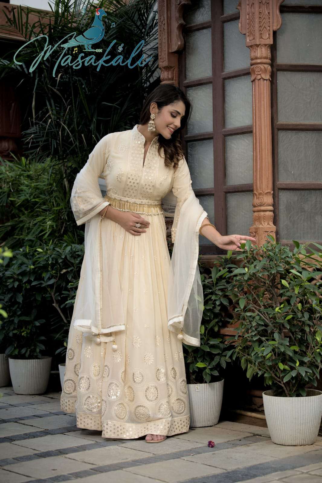 Masakali 31003 To 31004 Designer Gown Partywear Collection Latest Designs view 4