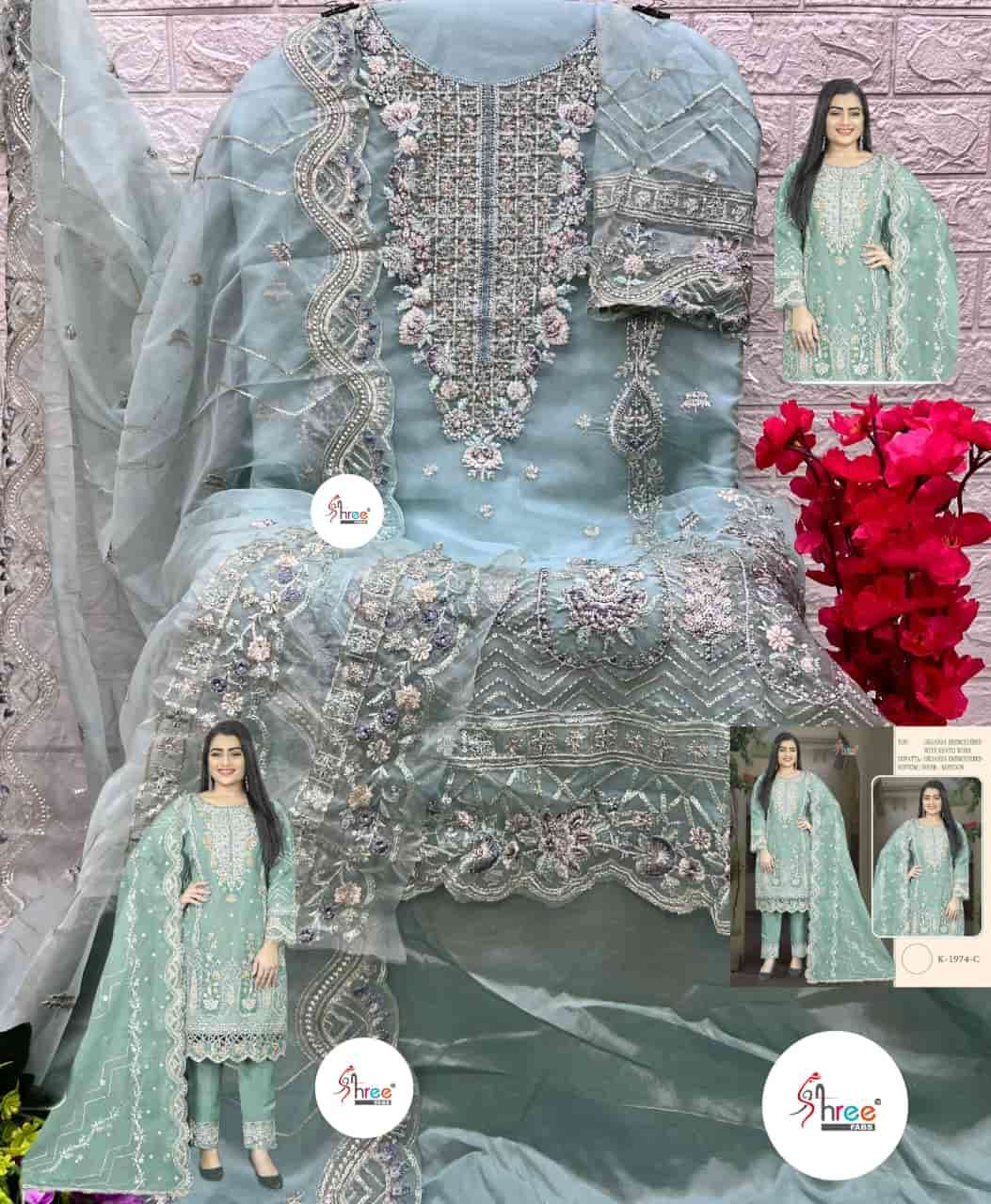 Shree Fabs K 1974 C Exclusive Heavy Designer Style Pakistani Suit Collection view 2