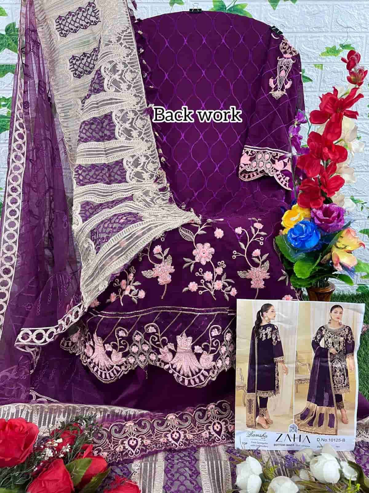 Zaha Ramsha Vol 9 10125 Colors Designer Salwar Suit Online Wholasaler view 4