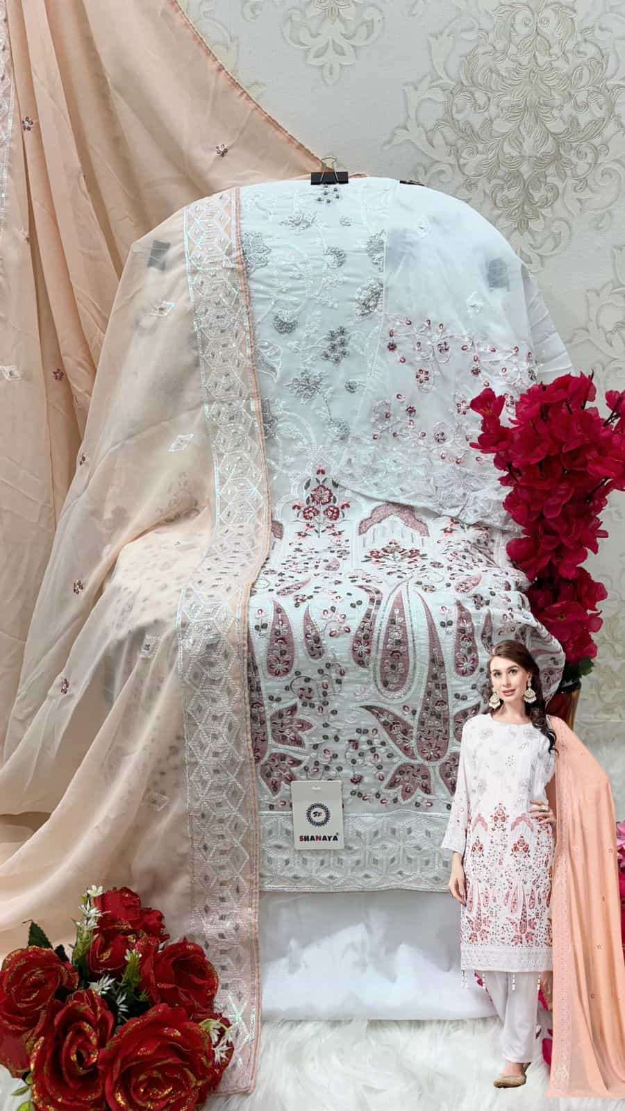 Shanaya S 169 Embroidered Georgette Suit view 2