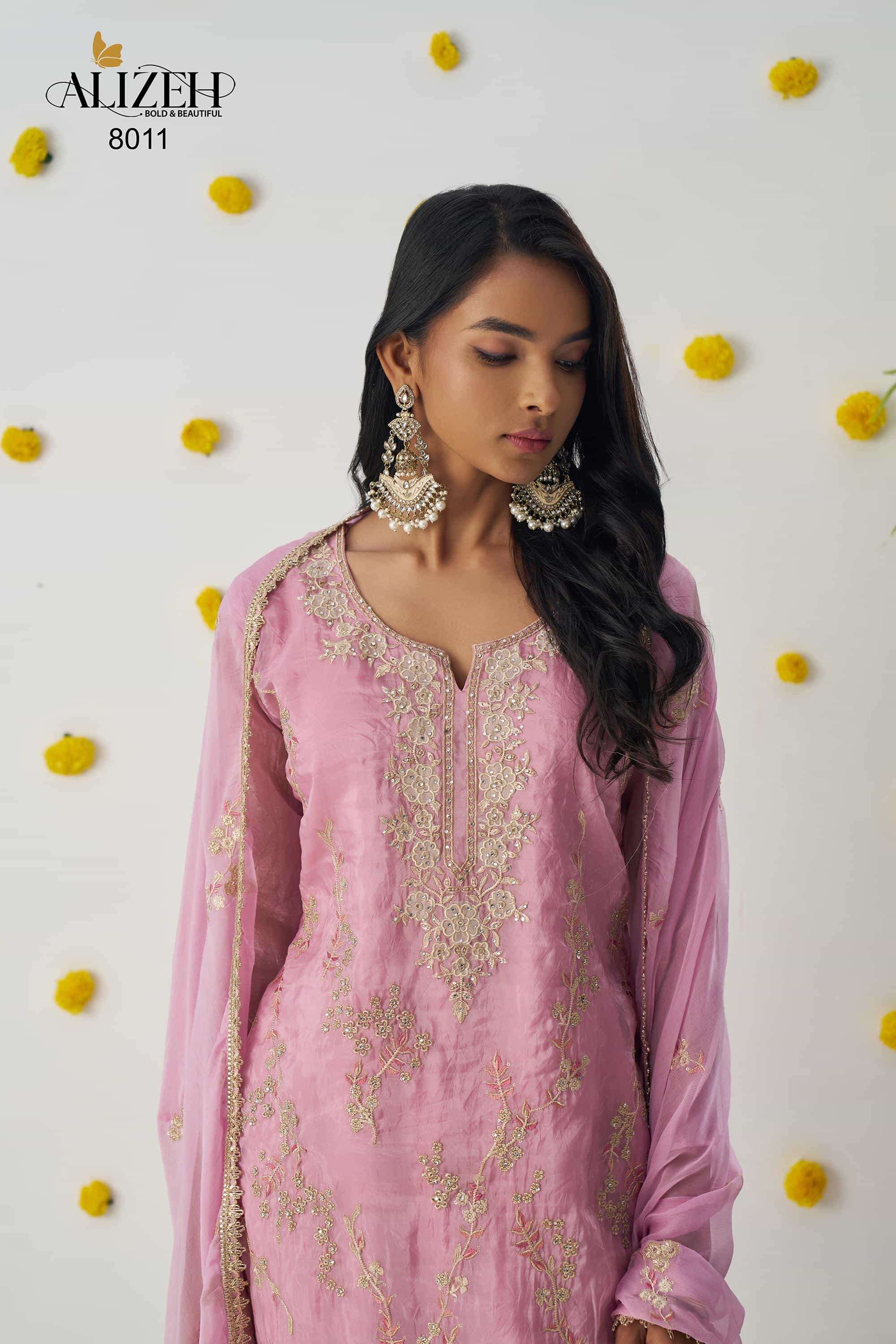 Alizeh Raag 4 Colors Pakistani Salwar Suit Collection At Price view 12