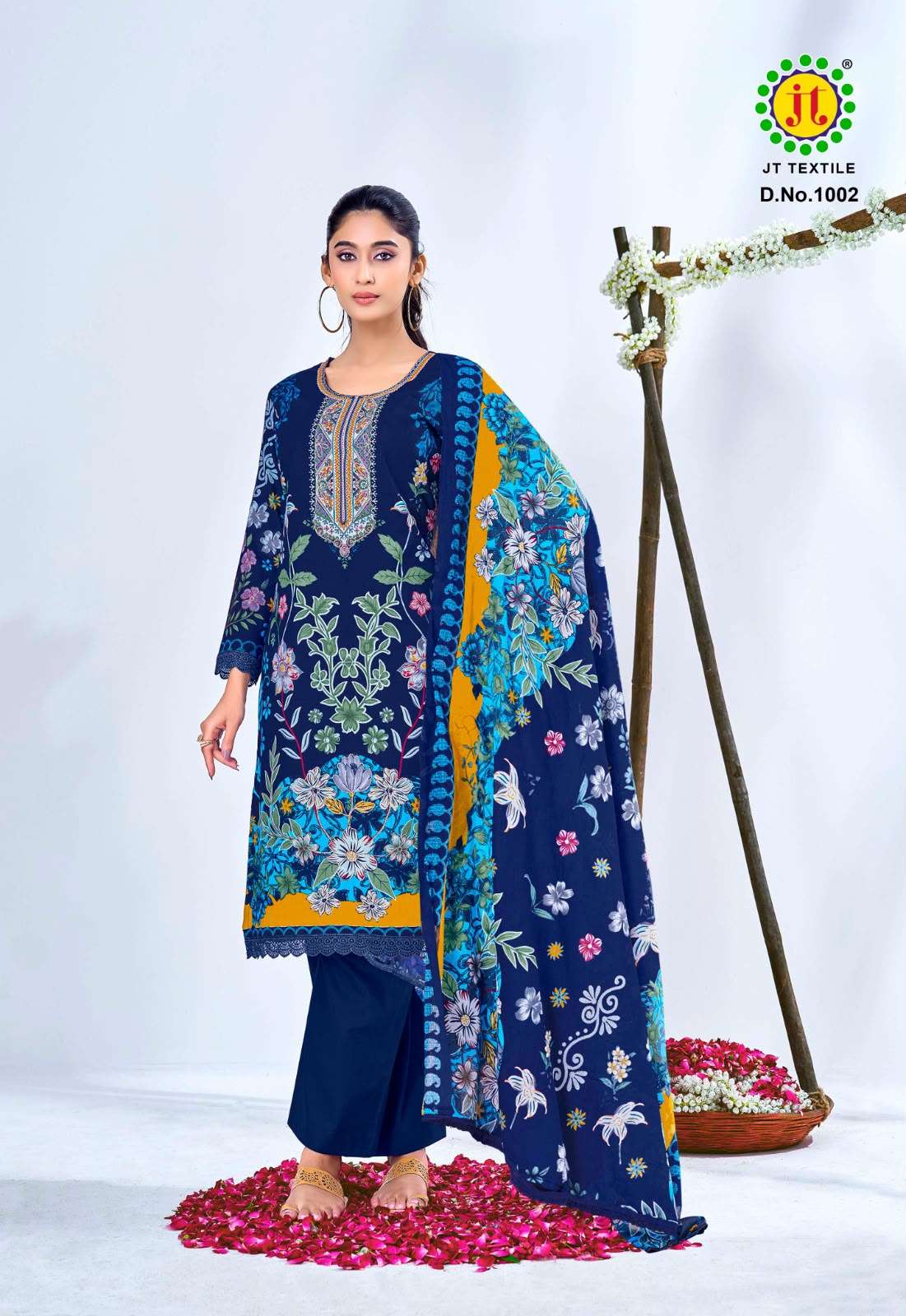 Jt Aafreen Noor Vol 1 Fancy Cotton Dress Material view 3