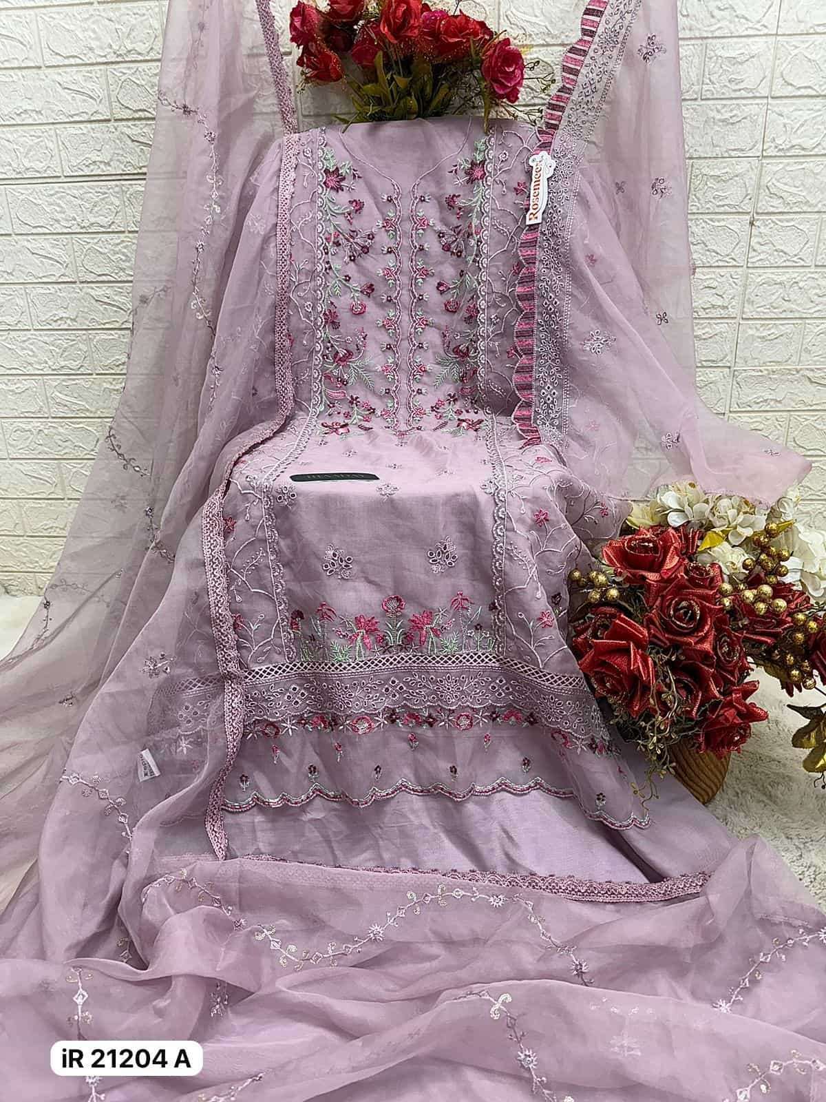 Fepic Rosemeen IR 21204 Organza Salwar Suit view 2