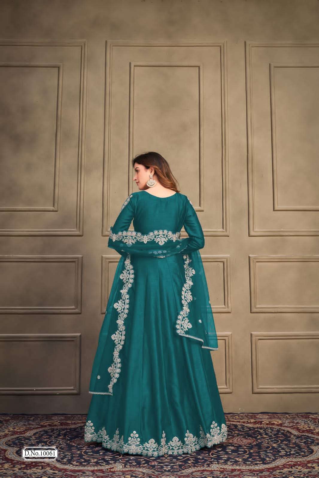 Anjubaa Vol 6 Art Silk Anarkali Party Dress view 7
