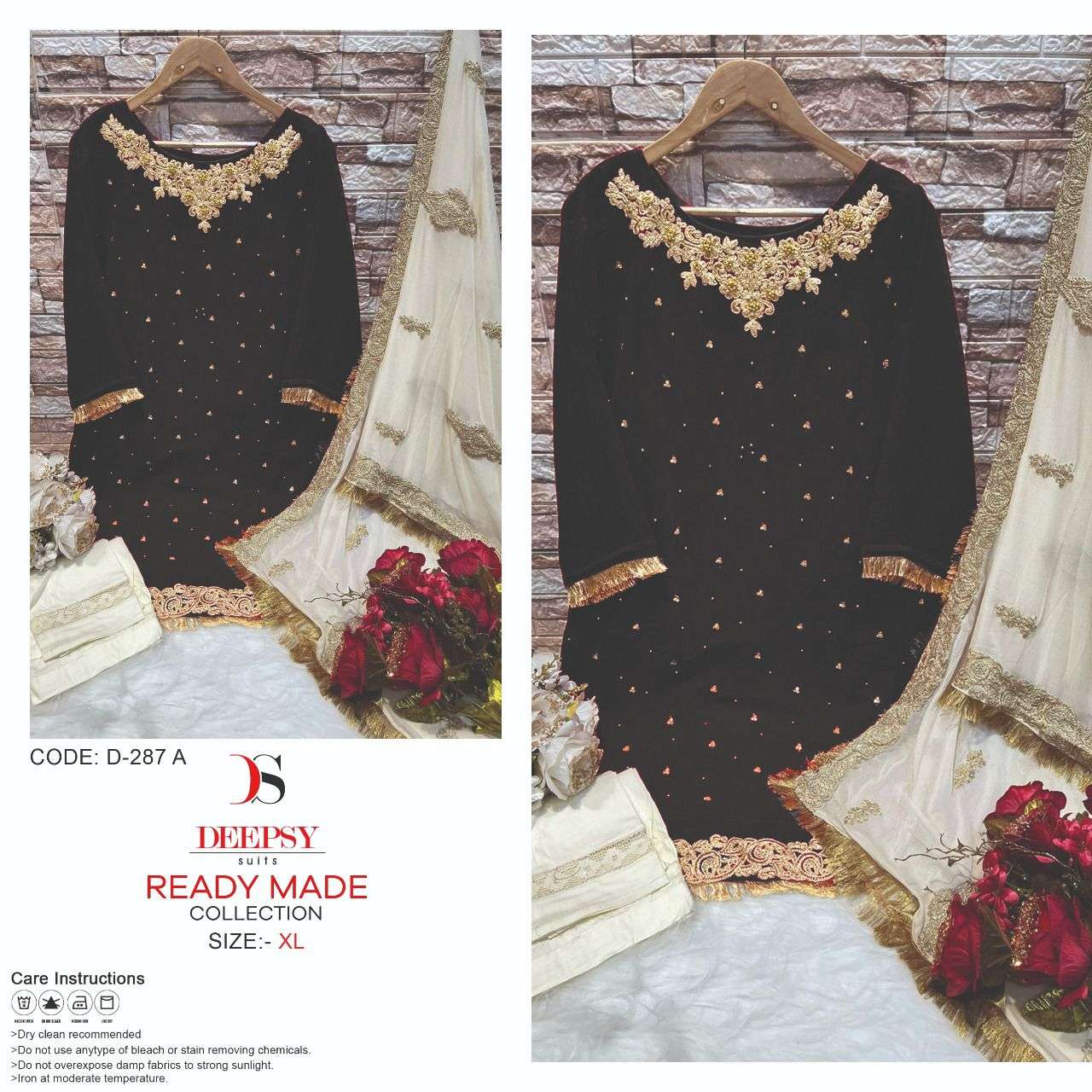 Deepsy D 287 Colors Readymade Georgette Pakistani Suit view 3