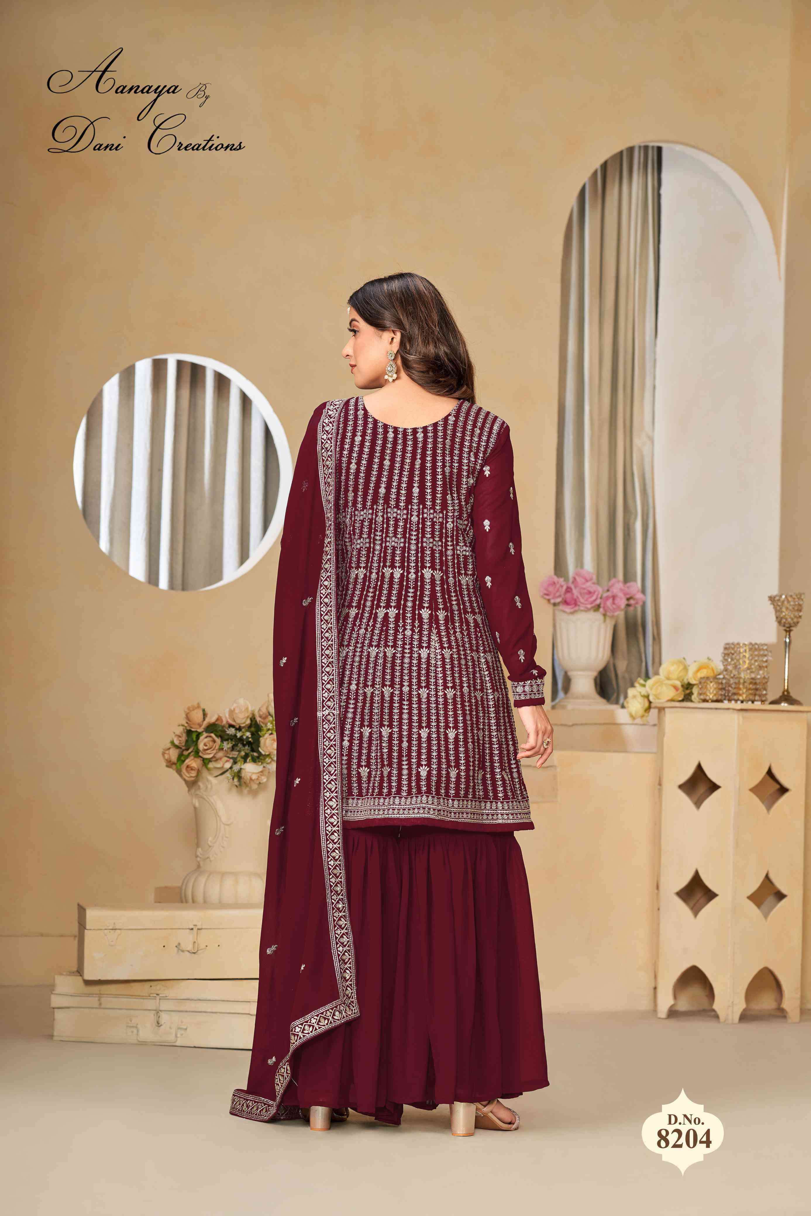 Aanaya Vol 182 8201 To 8204 Festive Wear Ladies Dress view 4