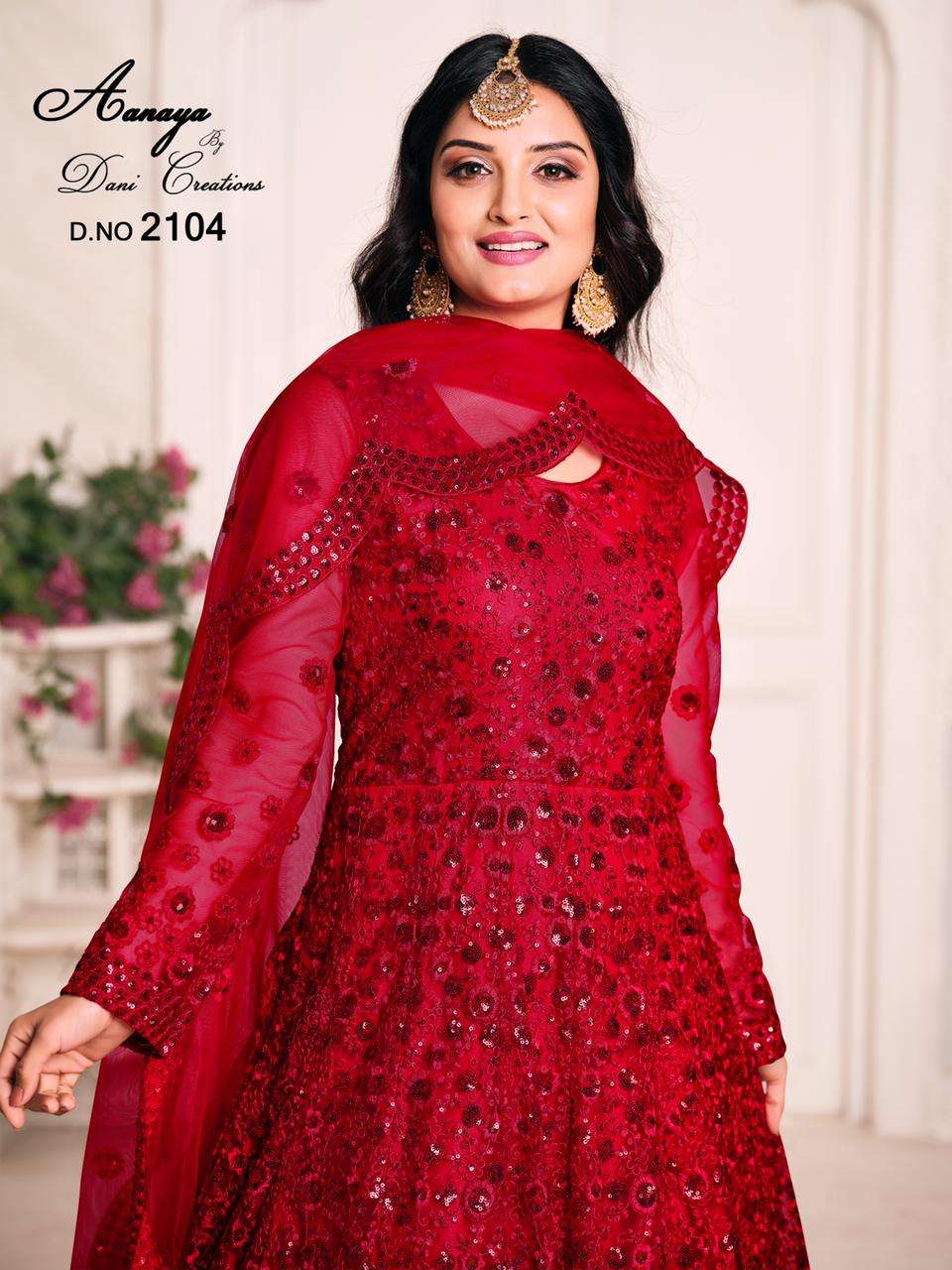 Aanaya Vol 121 Designer Fancy Anarkali Rate view 4