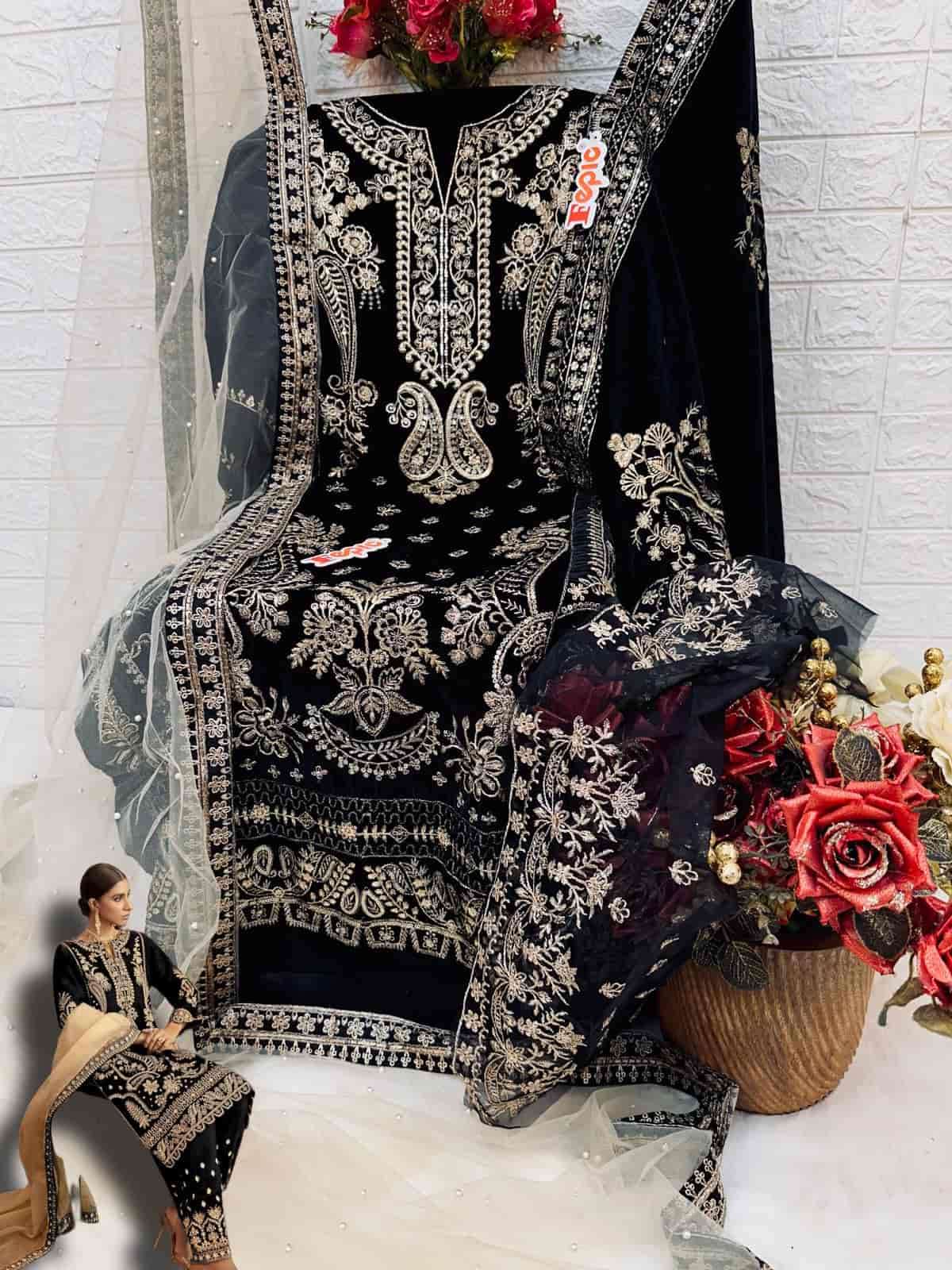 Fepic V 17017 C Heavy Designer Stylish Pakistani Salwar Suit Online view 2