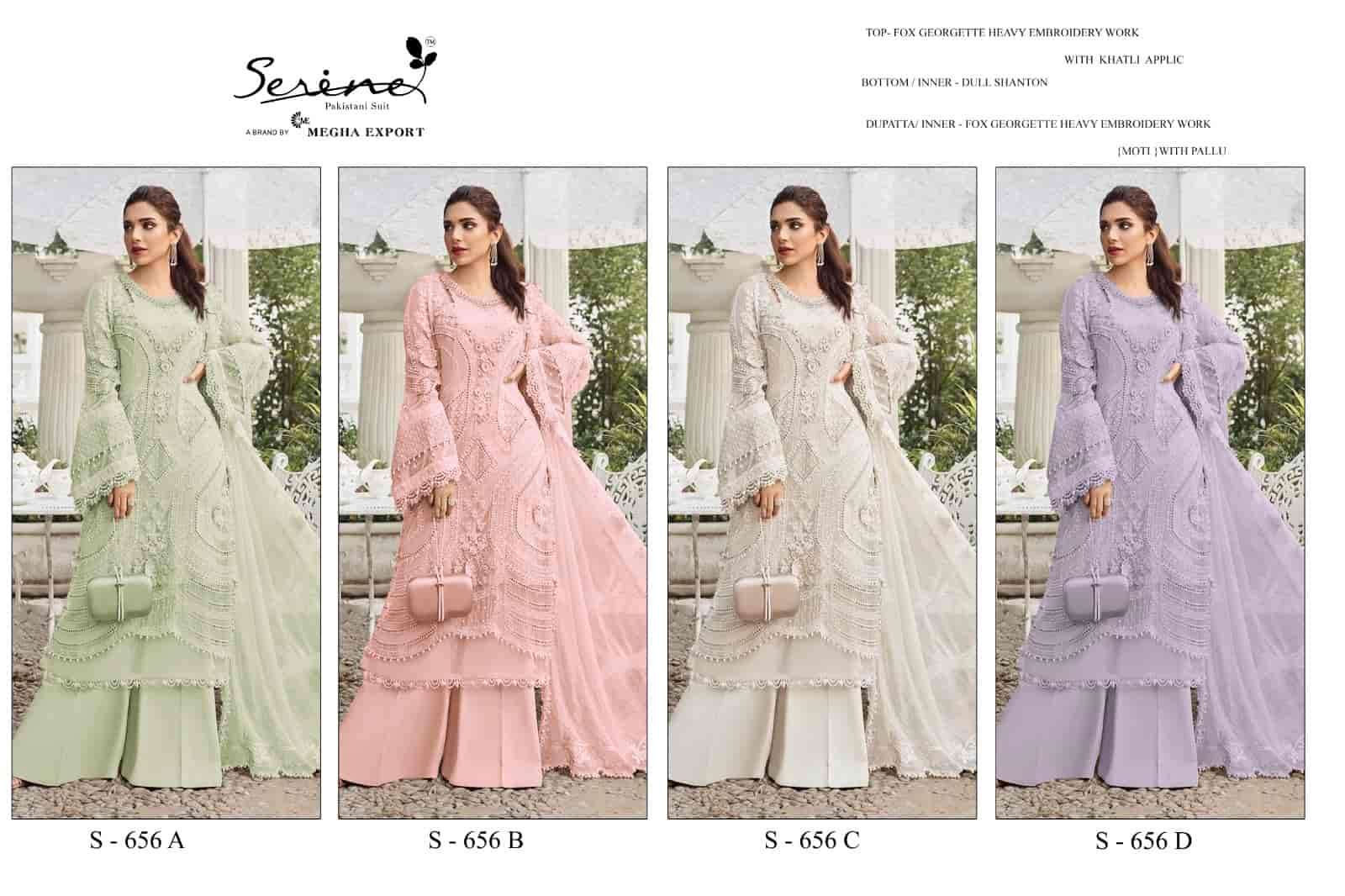 Serine S 656 Colors Pakistani Suit Salwar At view 9