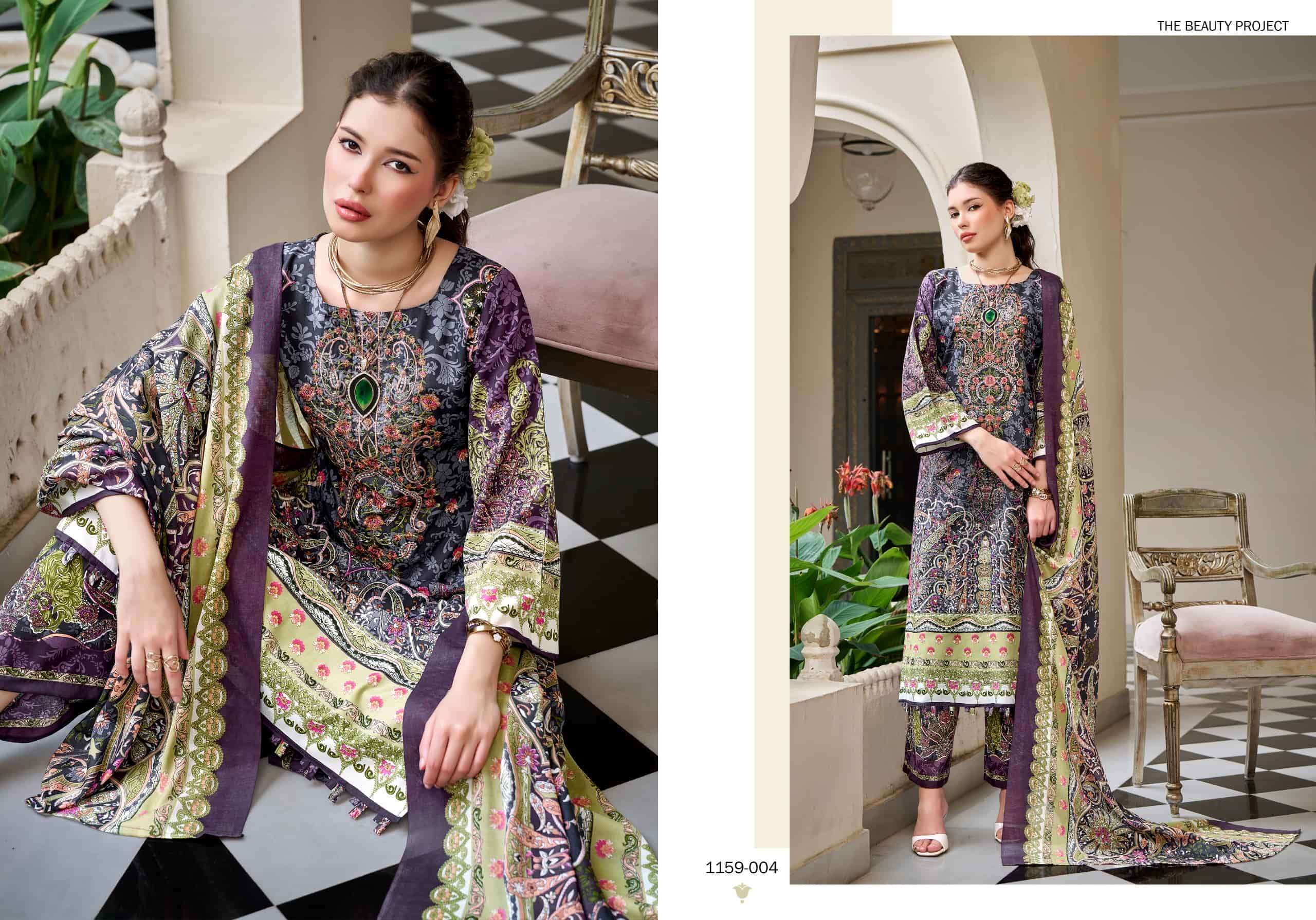 Romani Mahira Vol 10 Pakistani Print Cotton Dress Material view 10