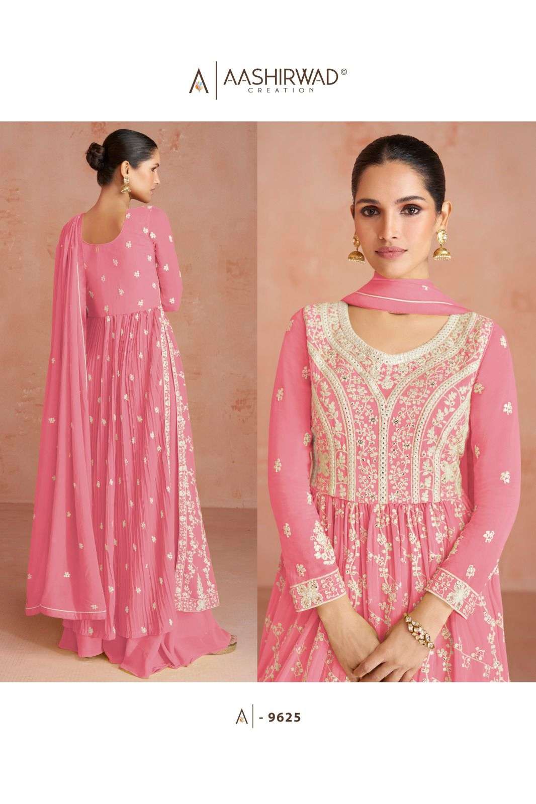 Aashirwad Gulkand Inaya Latest Style Festive Collection Readymade Dress New Arrivals view 10