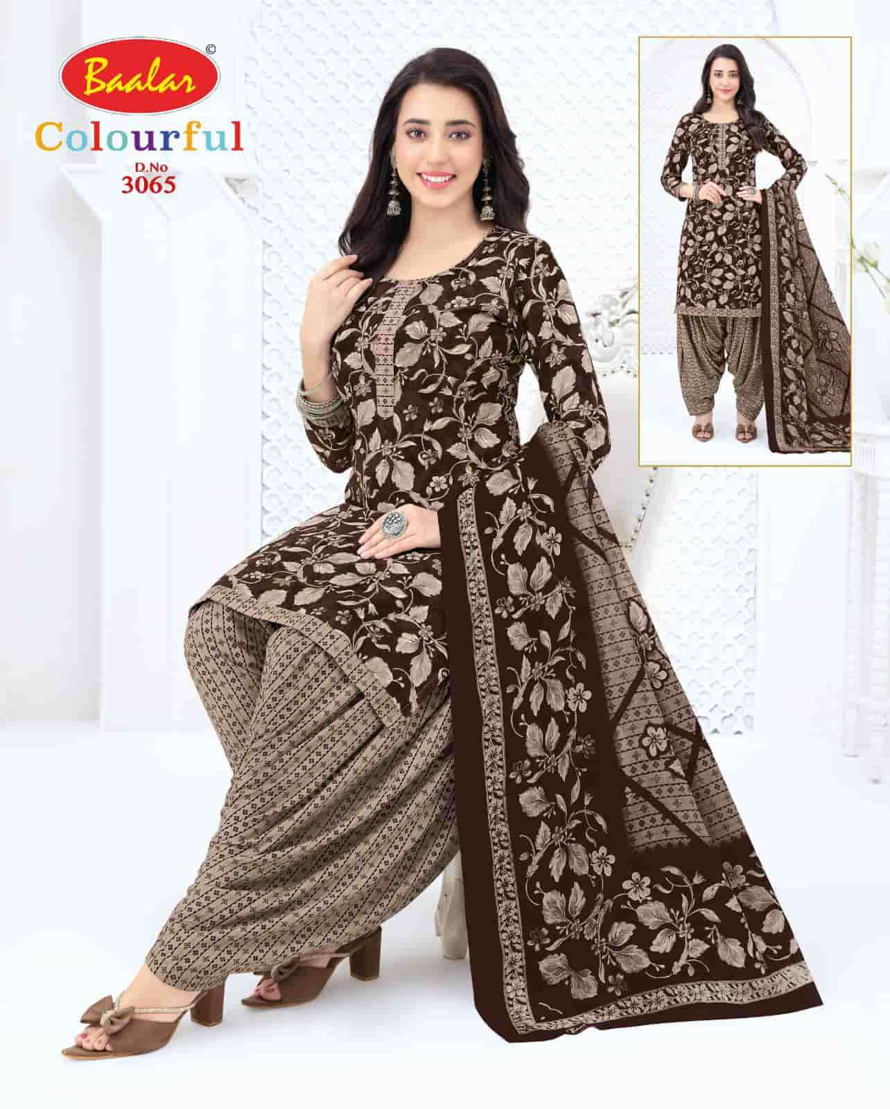 Baalar Colourful Vol 30 Pure Cotton Unstitch Salwar Suit
