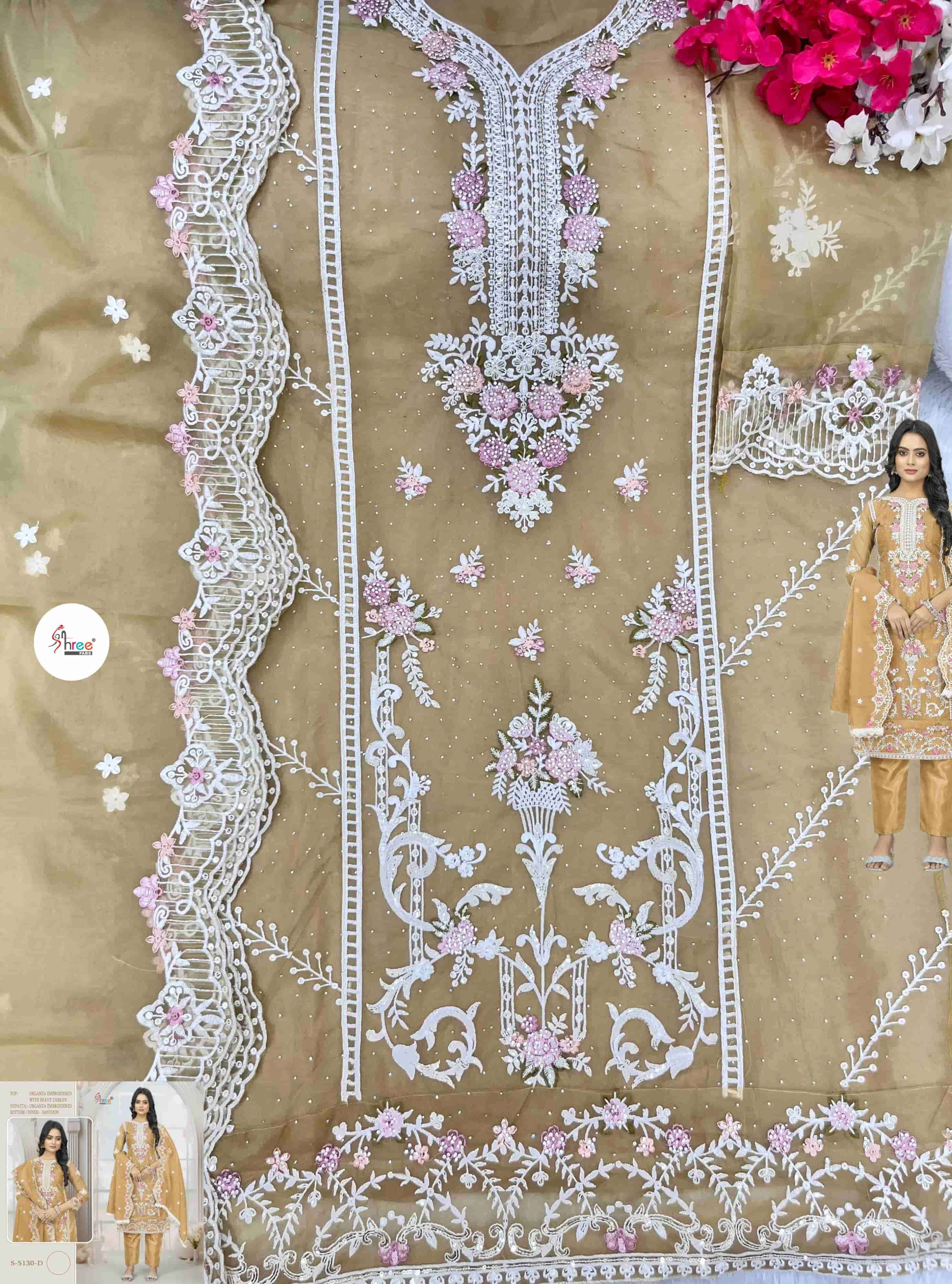 Shree Fabs S 5130 Colors Pakistani Latest Designer Salwar Suit Wholesalers view 6