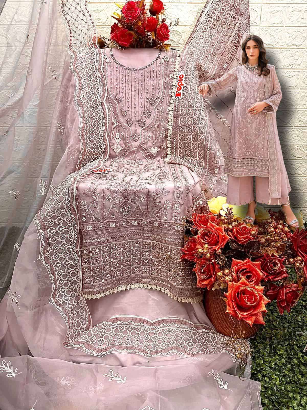 Fepic C 1541 Colors Exclusive New Pakistani Salwar Suit Wholasaler view 9