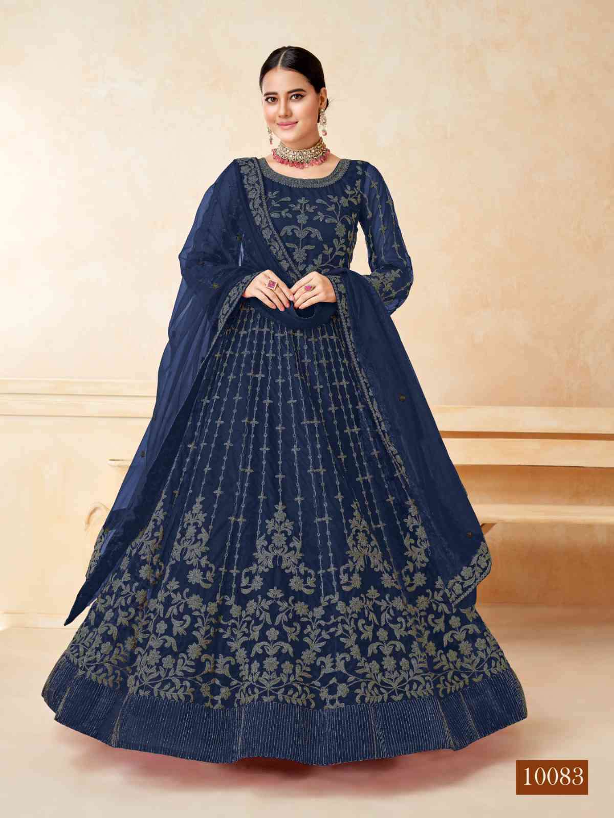 Anjubaa Vol 8 10081 To 10084 Wedding Wear Designer Gown New Collection view 2