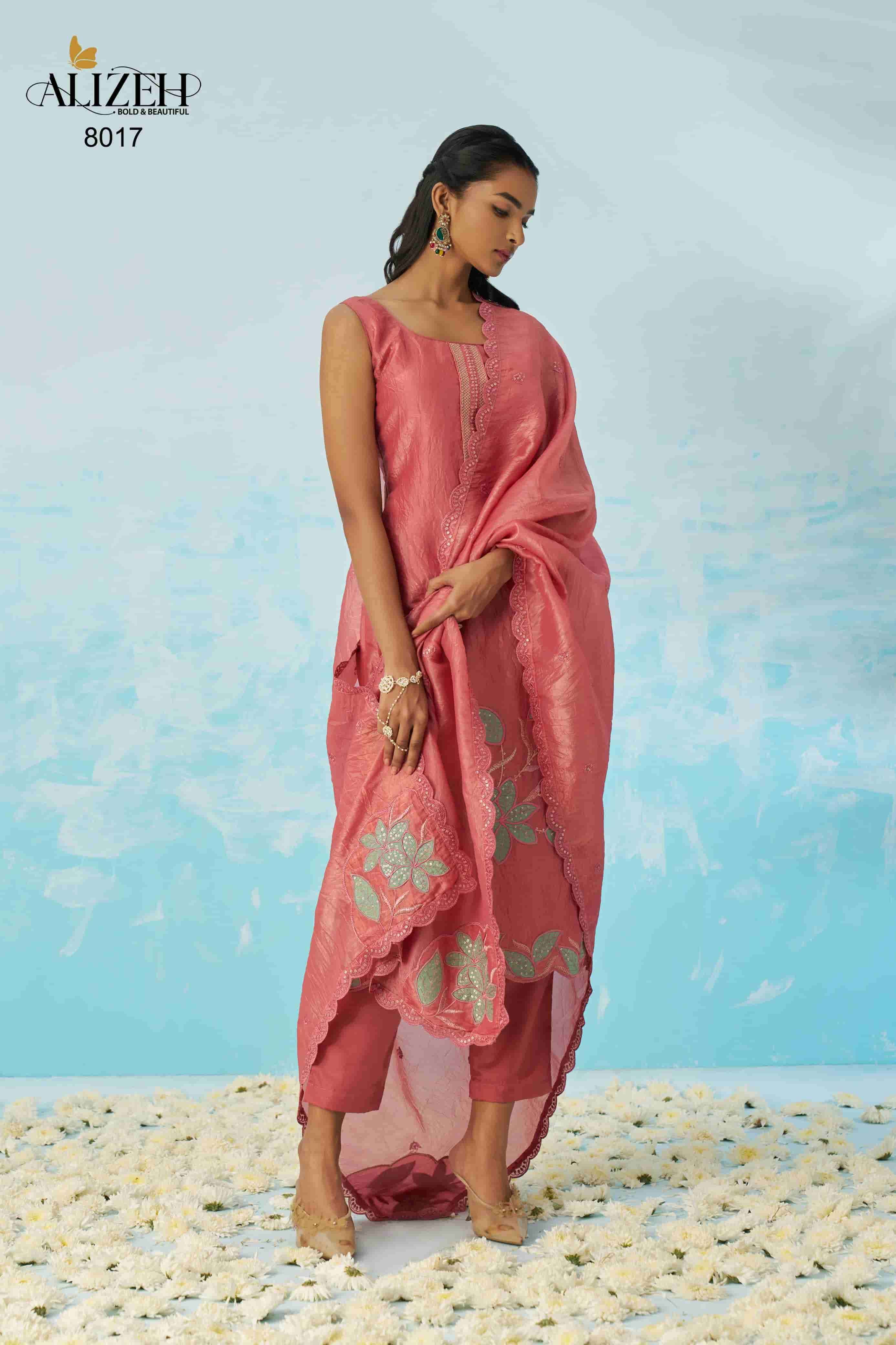 Alizeh Jasmine Fancy Crush Salwar Suit view 15