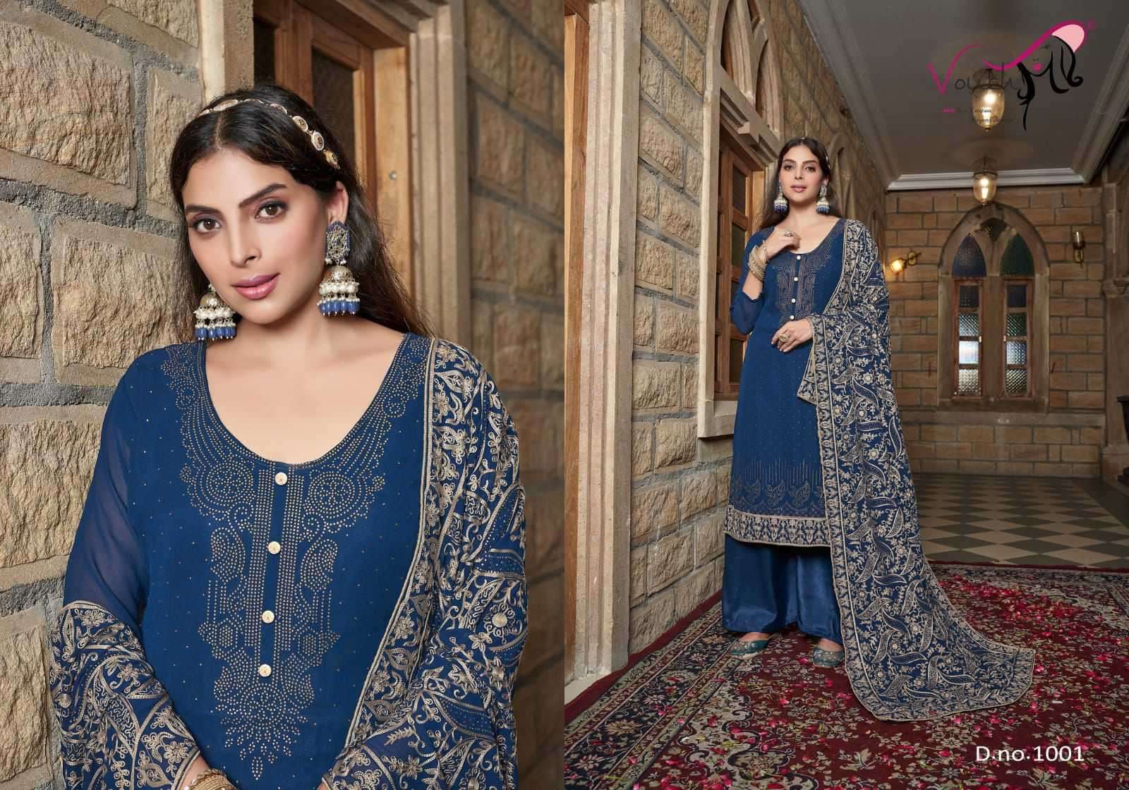 Vouch Naari Designer Georgette Festive Dress view 5