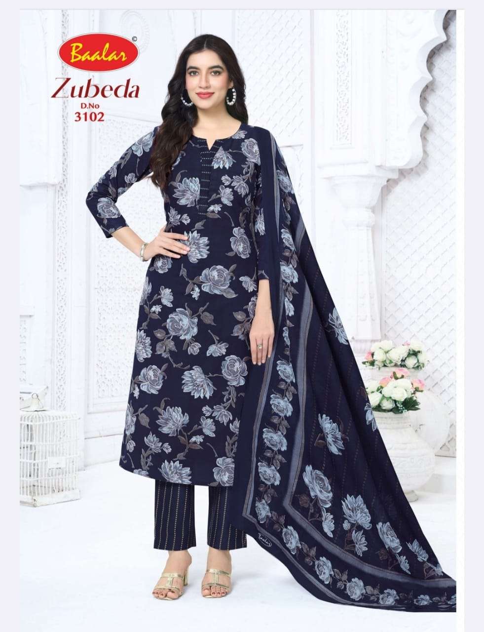 Baalar Zubeda Vol 30 Exclusive Printed Cotton Dress Catalog Wholesales Best view 10