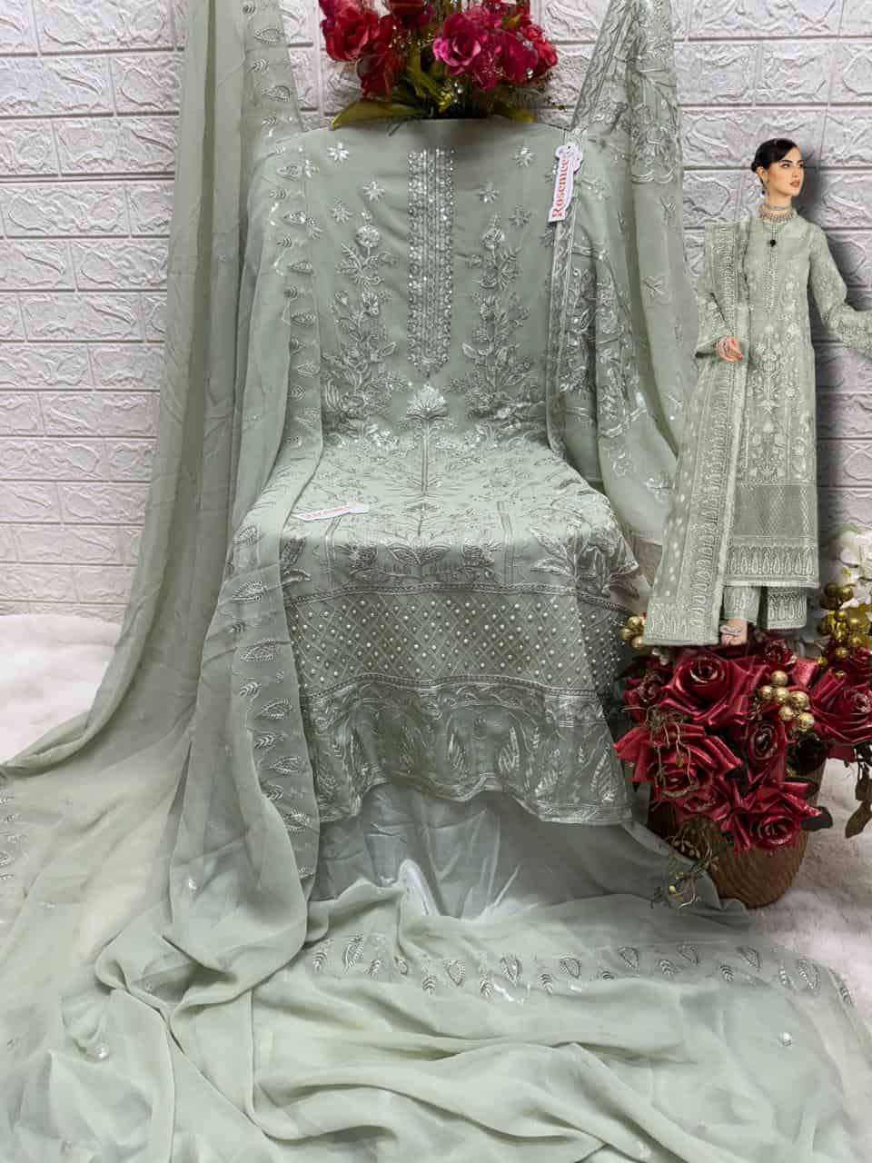 Fepic D 5427 Colors Pakistani Georgette Embroidered Salwar Kameez Wholesalers view 6