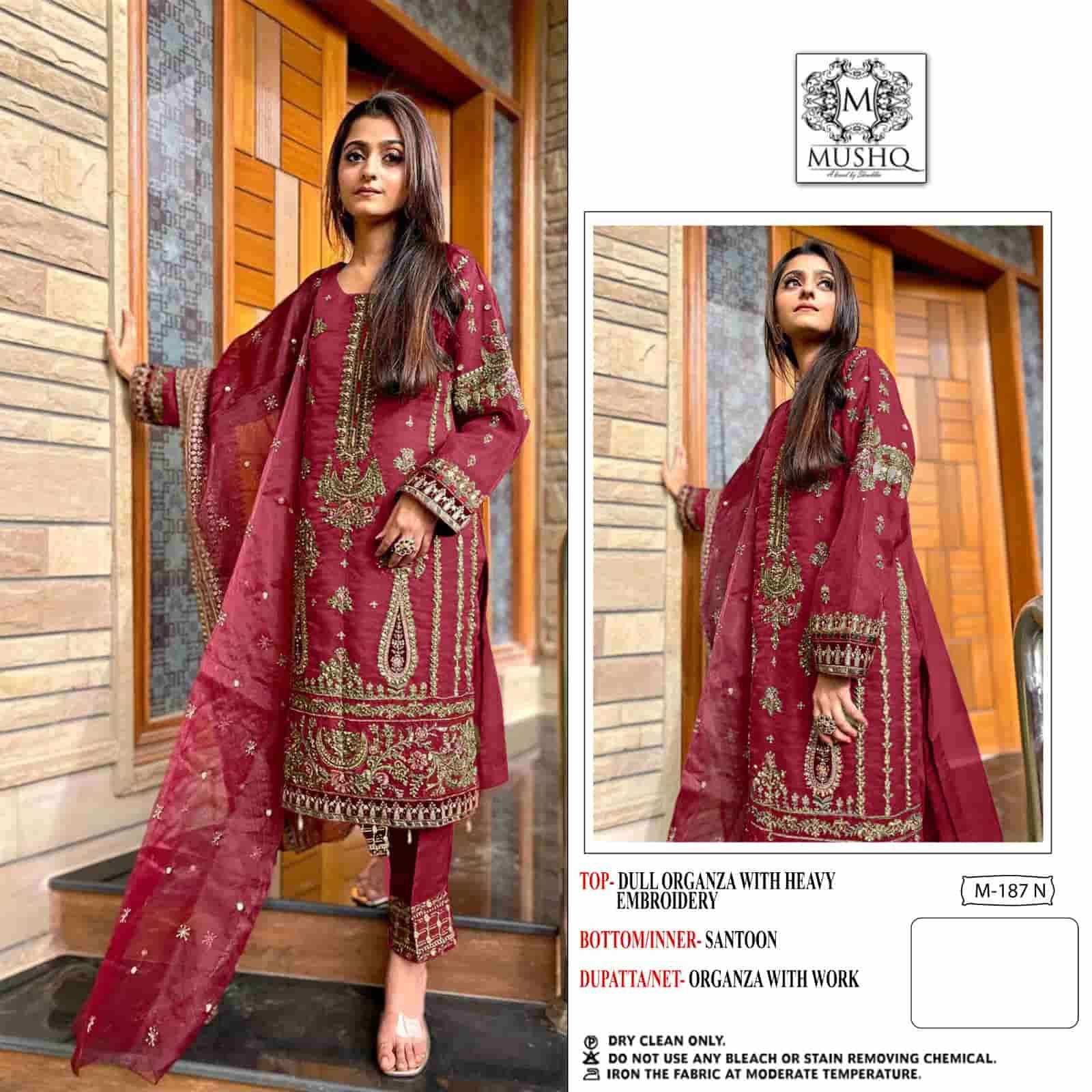 Mushq M 187 Colors Pakistani Suit Collection view 8