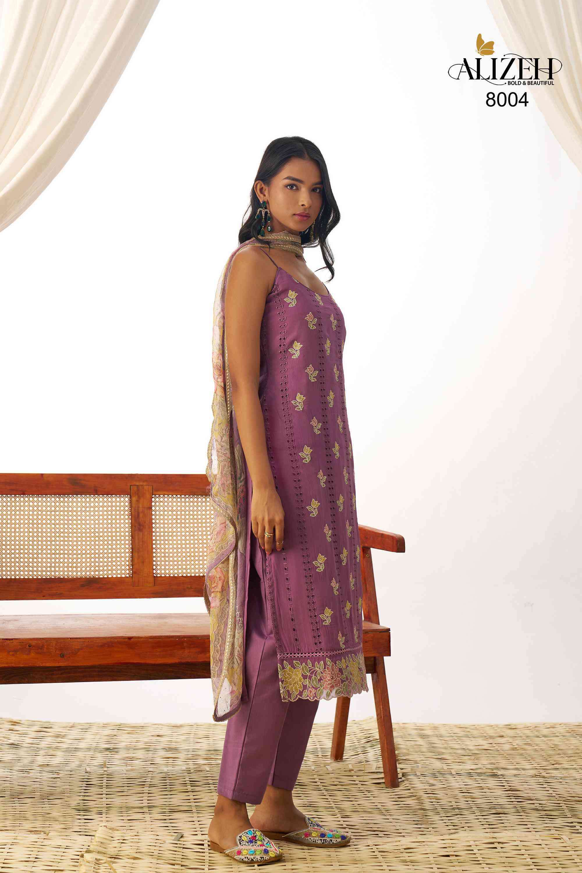 Alizeh Swara 8001 to 8004 Readymade Suit Collection Price Exporter view 24