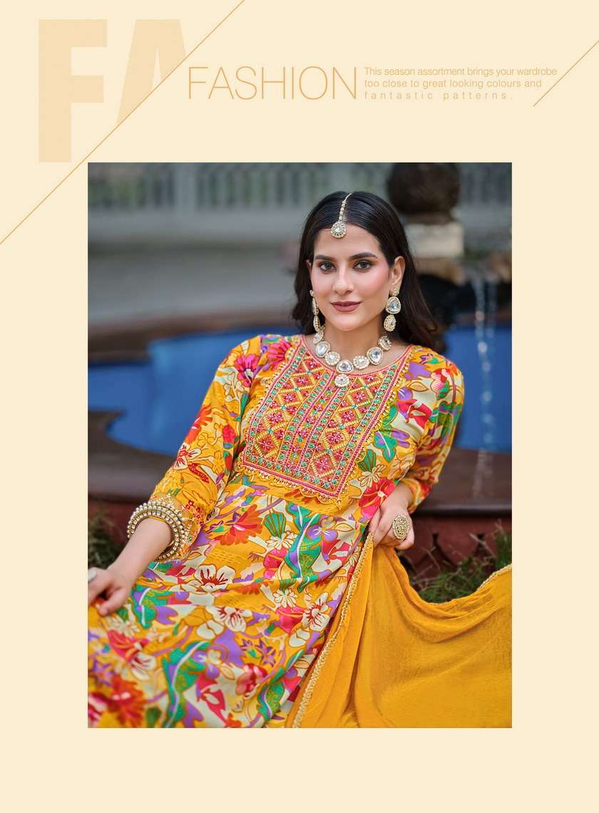 Radhika Lifestyle Anarkali Vol 1 Readymade Anarkali Designs 3 Piece view 5