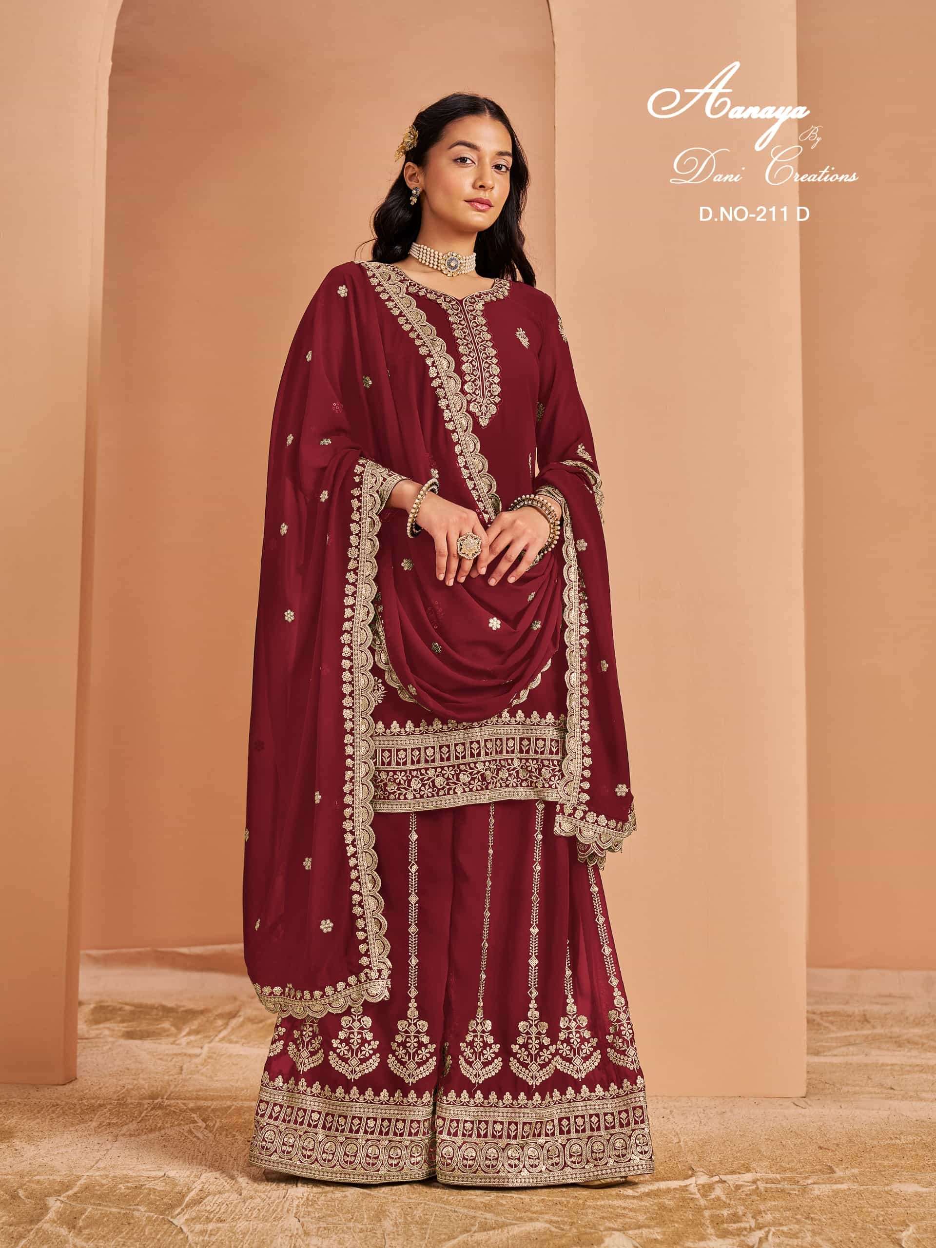 Aanaya Vol 211 Fancy Designer Suit Salwar view 3