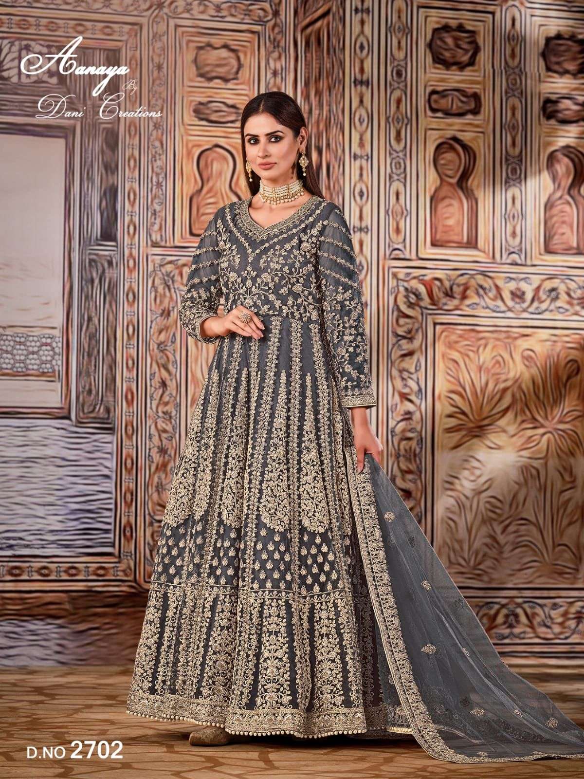 Aanaya Vol 127 Designer Work anarkali Salwar Kameez view 7