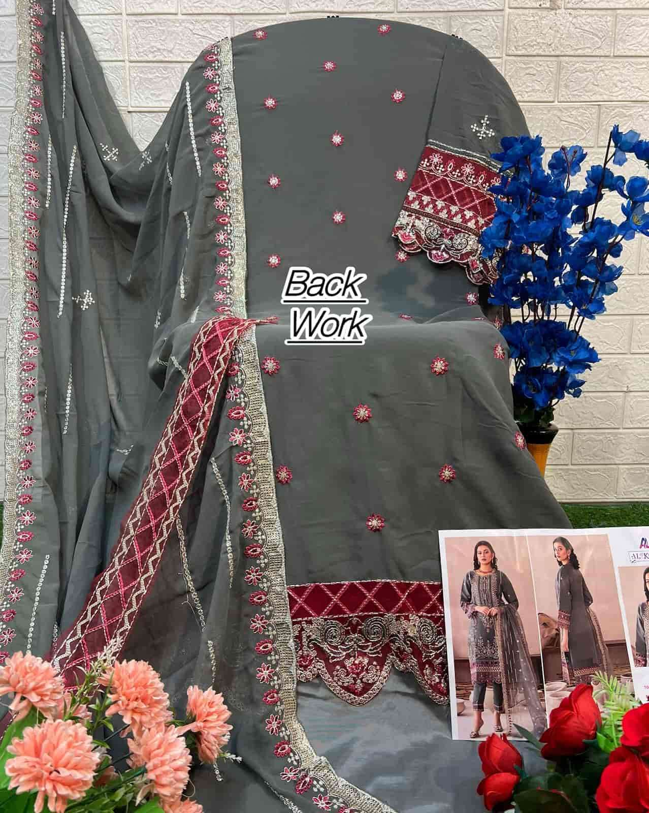 Al Khushbu 6016 Festive Wear Style Designer Georgette Salwar Kameez Ensemble view 3