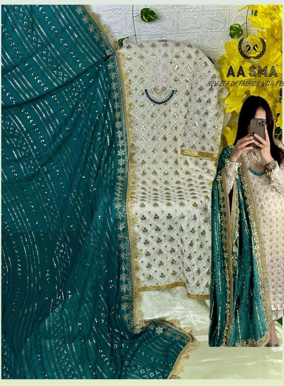 Aasma 208 Colors Exclusive Latest New Designer Pakistani Salwar Suit Wholesalers view 7