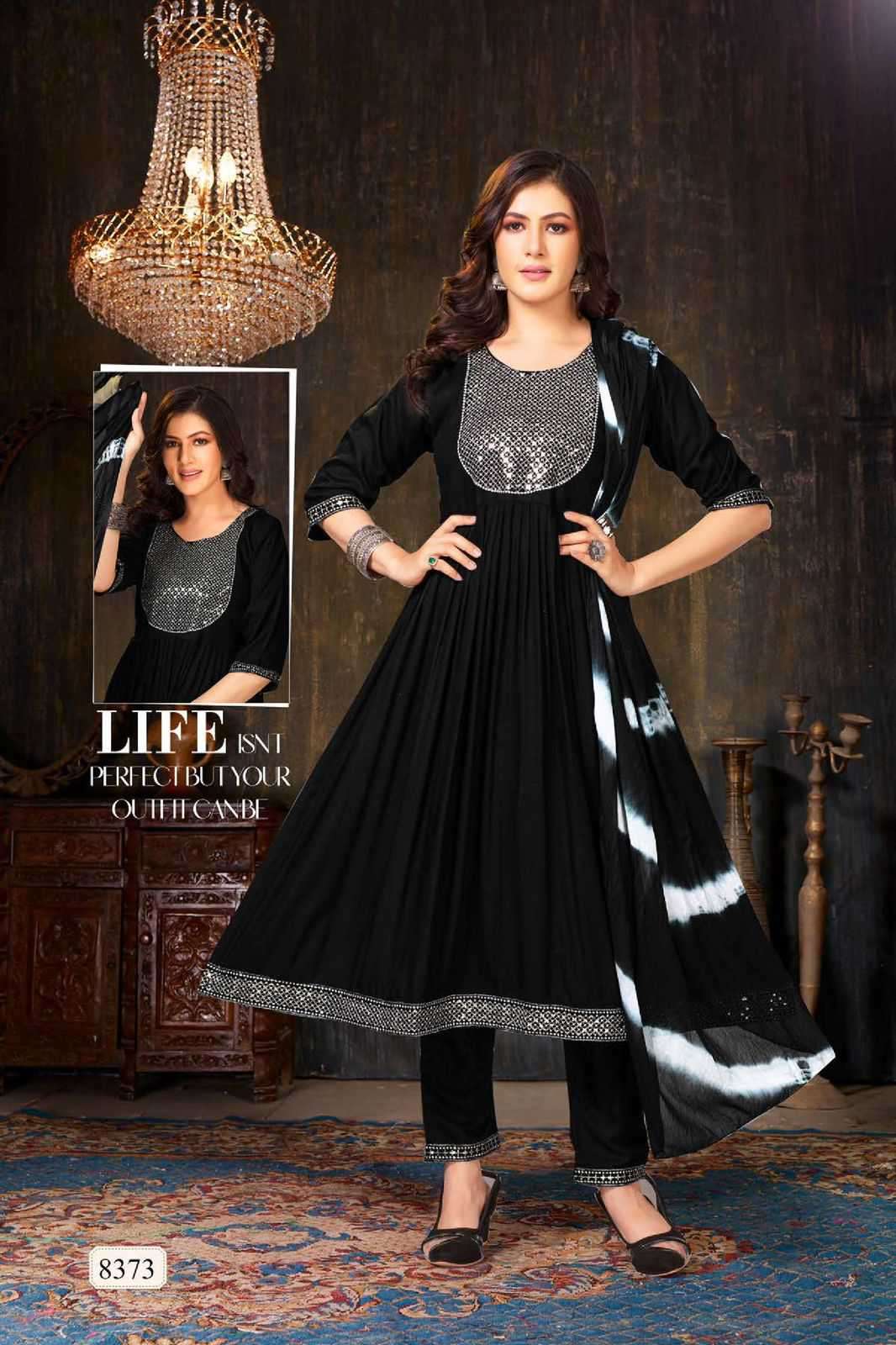 Trendy Golden Helen Heavy Rayon Style Kurti Pant & Dupatta Catalog Collection view 7