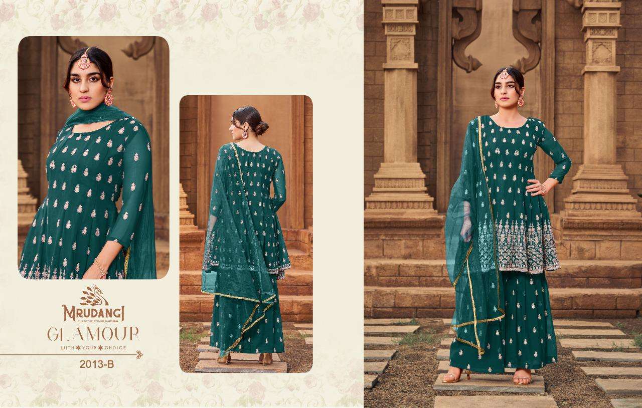 Mrudangi Gulabo Party Wear Sarara Set view 3