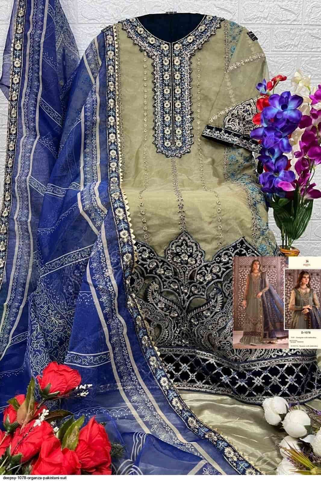Deepsy 1078 Pakistani Organza Dress