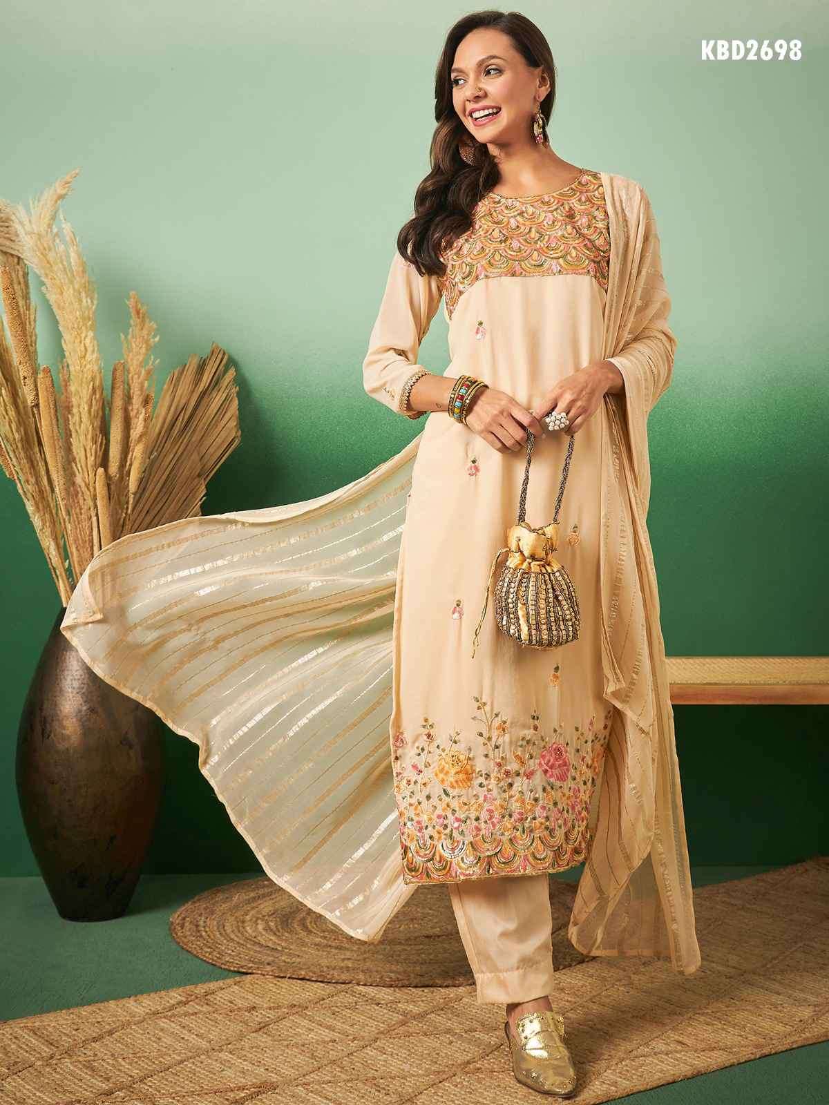 Mahotsav Hanika 2687 To 2698 Stylish Designer Georgette Suits Online Collection view 7