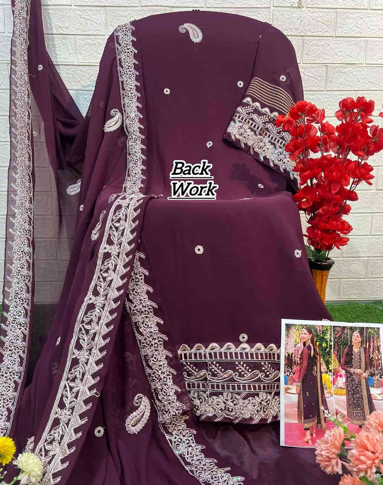 Al Khushbu 6030 Pakistani Designer Embroidered Salwar Suit Exporter view 2