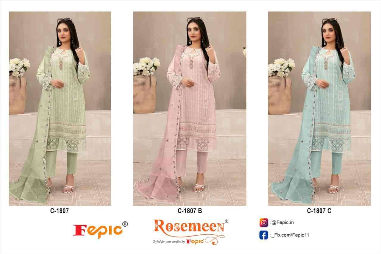 Fepic C 1807 Colors Georgette Pakistani Salwar Kameez Collection view 4