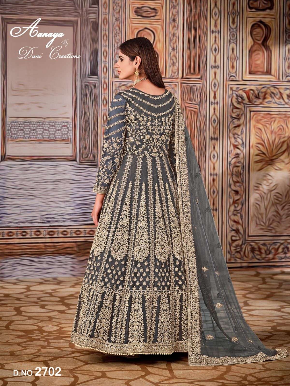 Aanaya Vol 127 Designer Work anarkali Salwar Kameez view 12