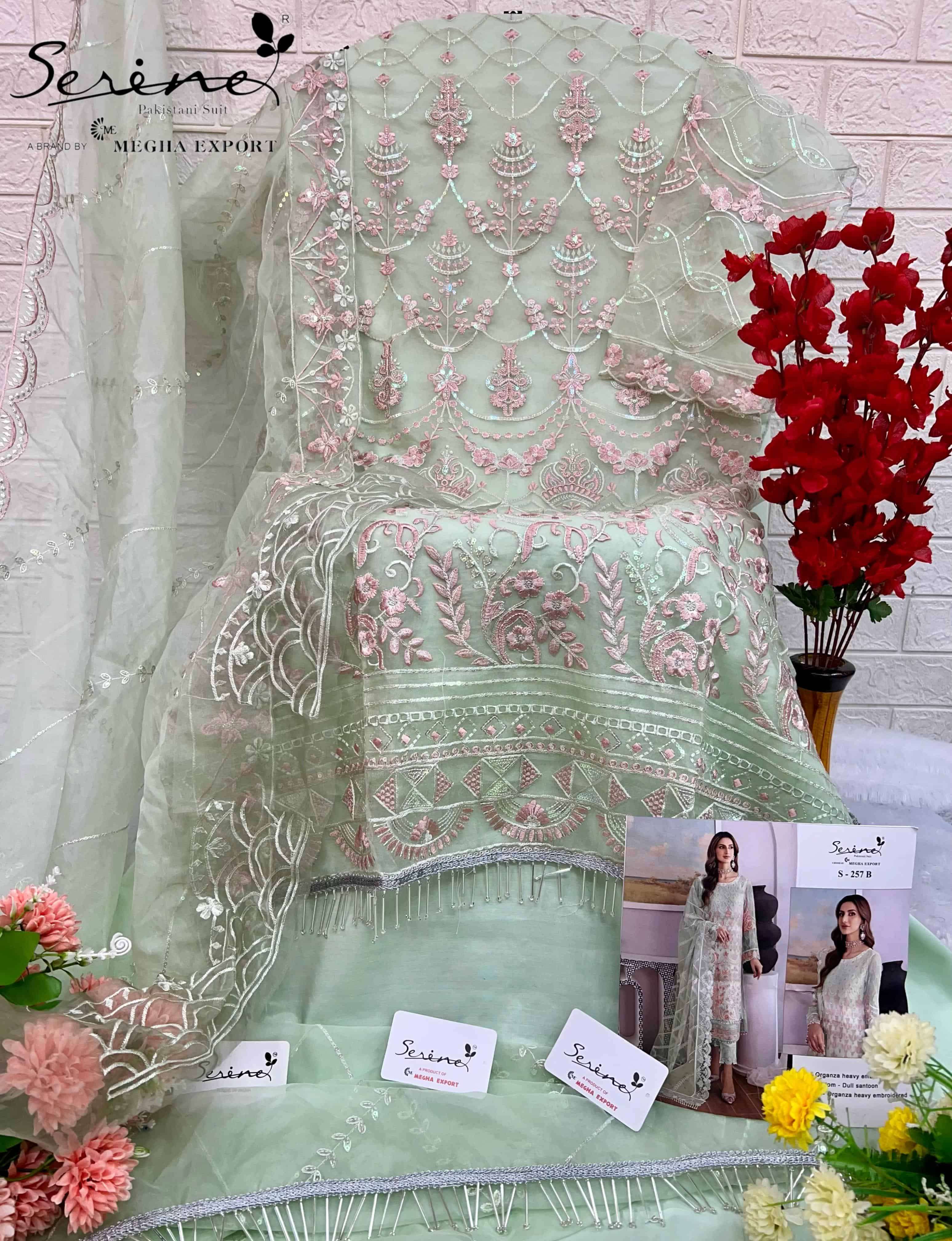 Serine S-257B Heavy Embroidered Suit view 2