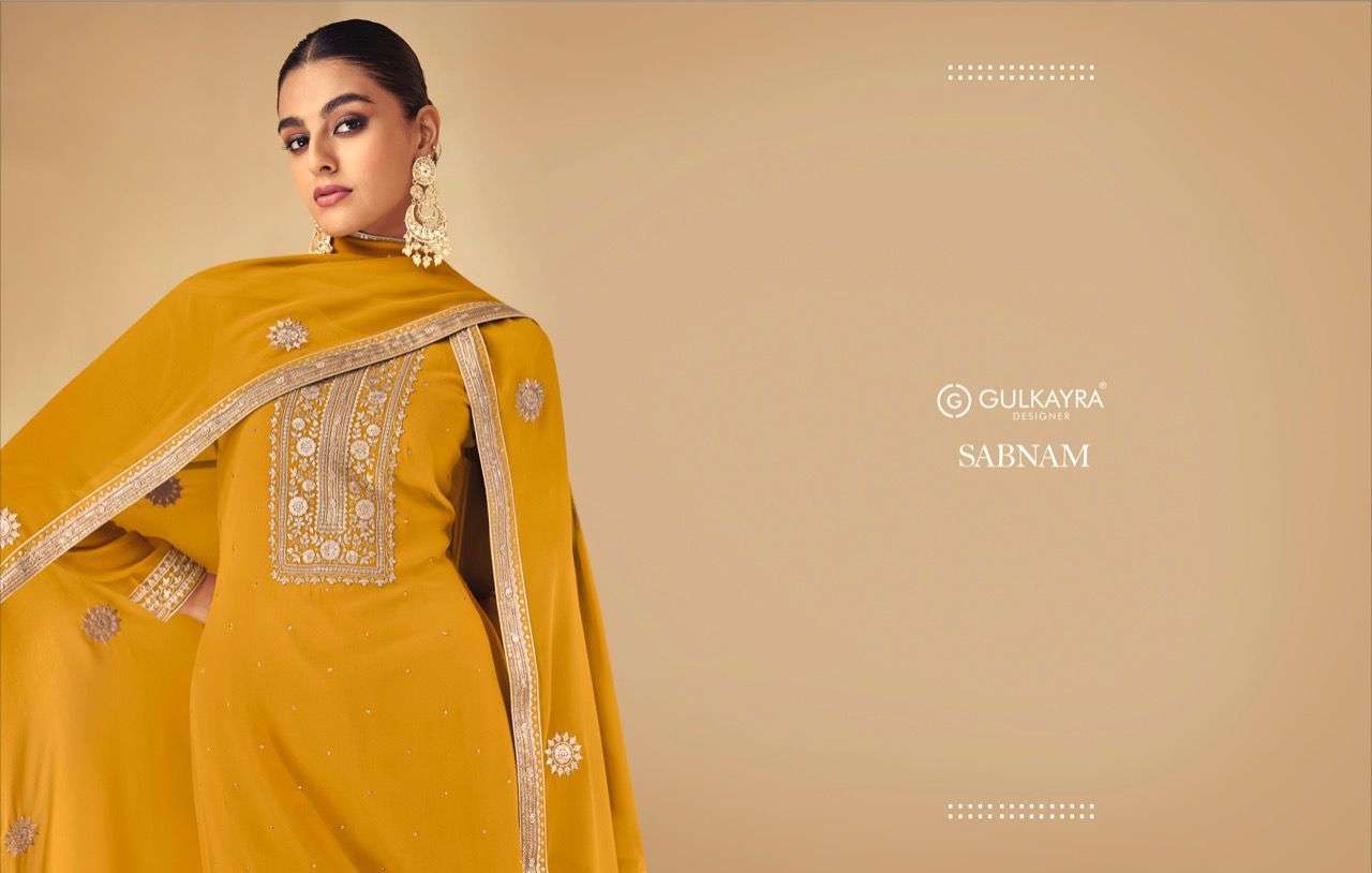 Gulkayra Sabnam Exclusive Party Wear Straight Suit in view 8