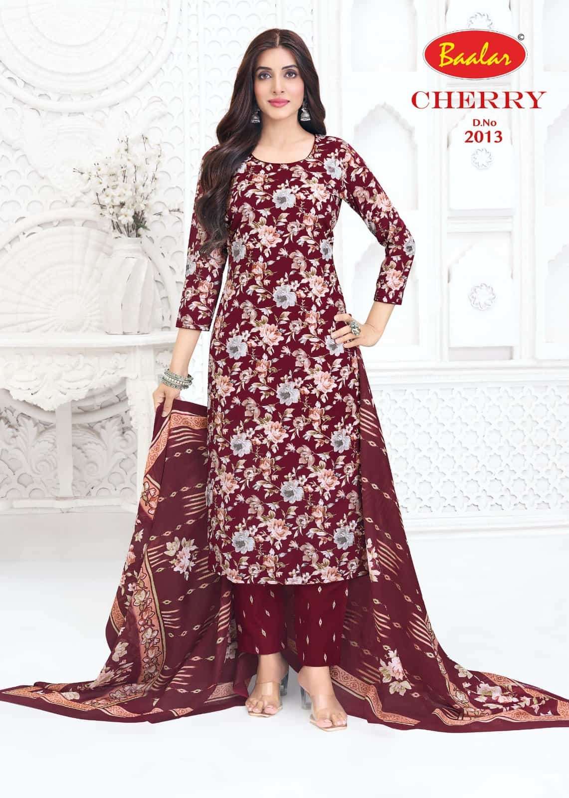 Baalar Cherry Vol 2 Pure Lawn Cotton Salwar Suit Catalog view 14