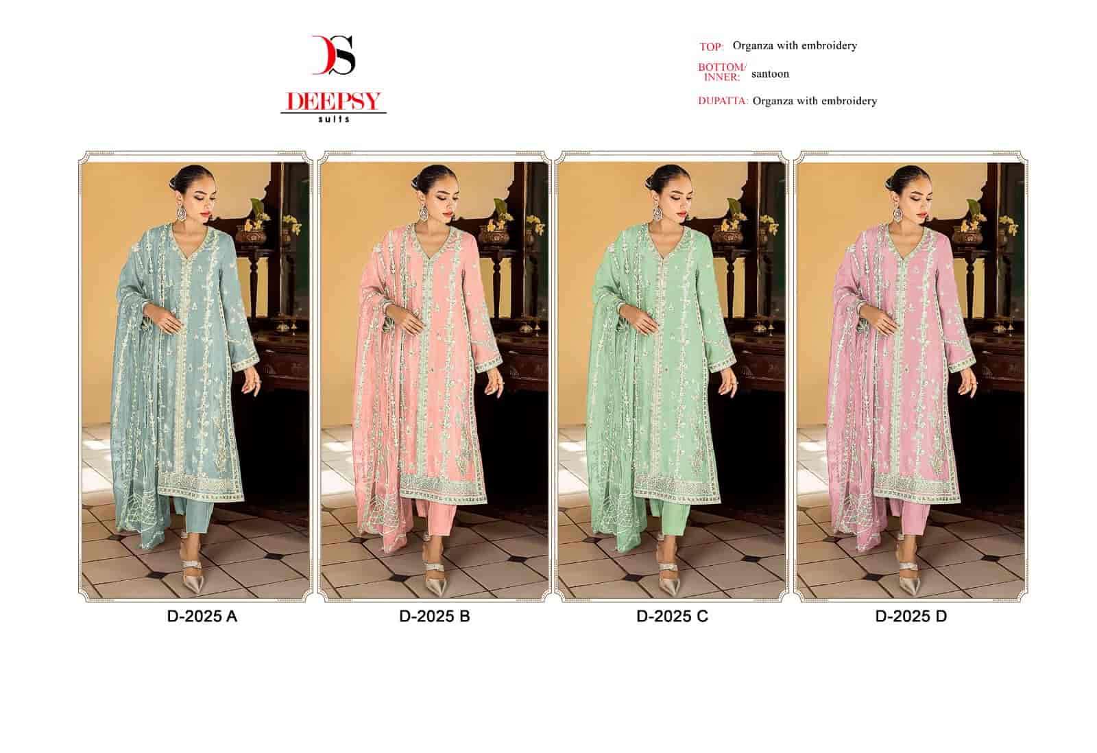 Deepsy D 2025 Colors Festive Wear Style Latest Pakistani Suit Wholesalers view 5