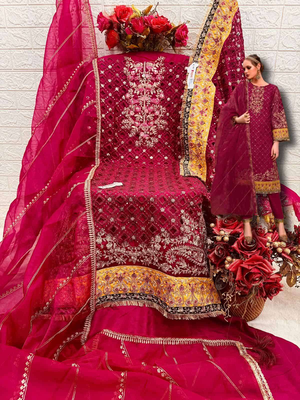 Fepic C 1342 A Festive Wear Style Designer Pakistani Salwar Suit Exporter view 2