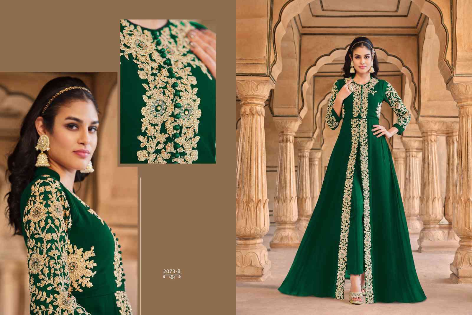Senhora Aadhya 2073 Colors Partywear Latest Designer Dress view 5