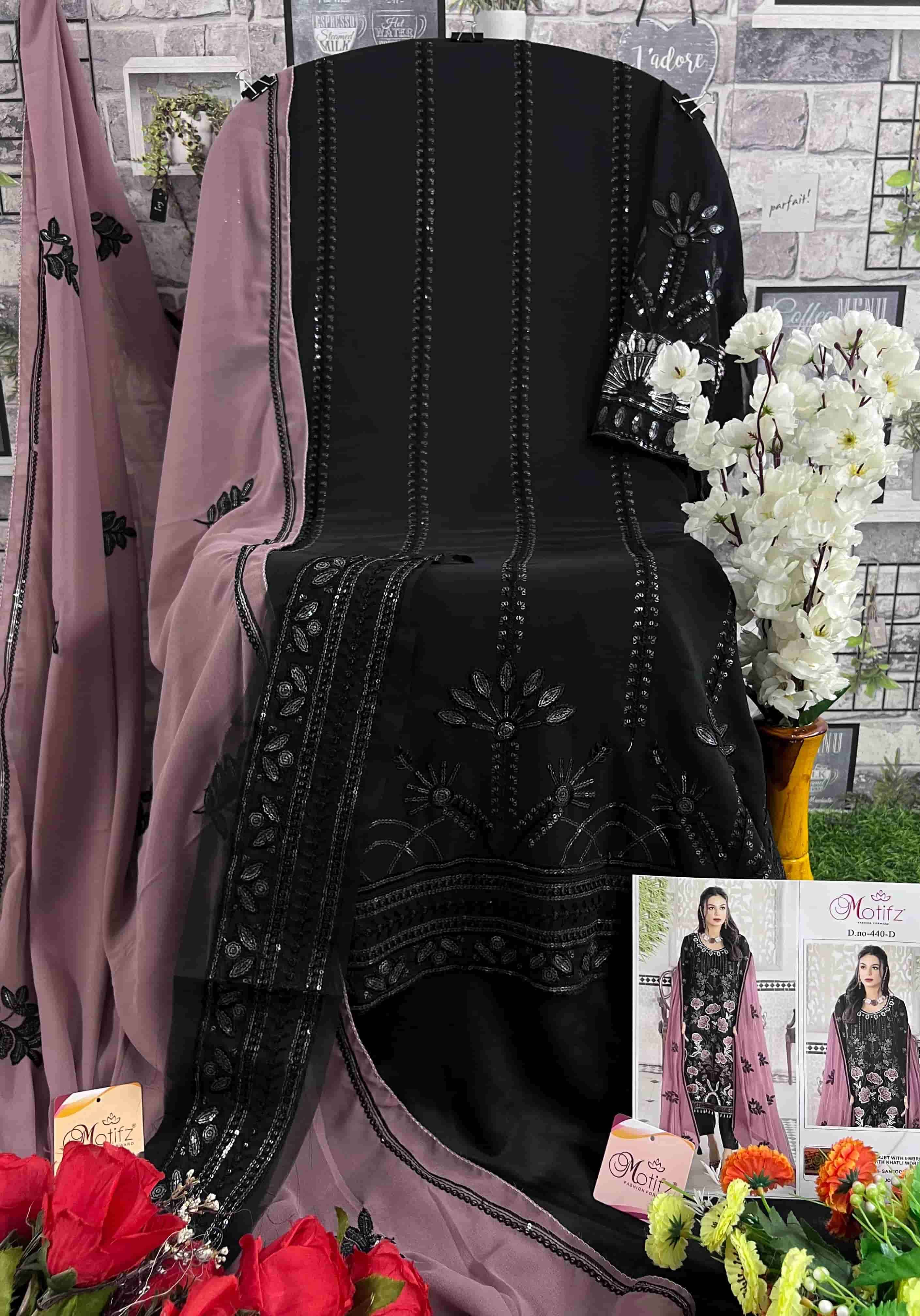 Motifz 440 Colors Pakistani Festive Wear Style Designer Salwar Suit Wholesalers view 9