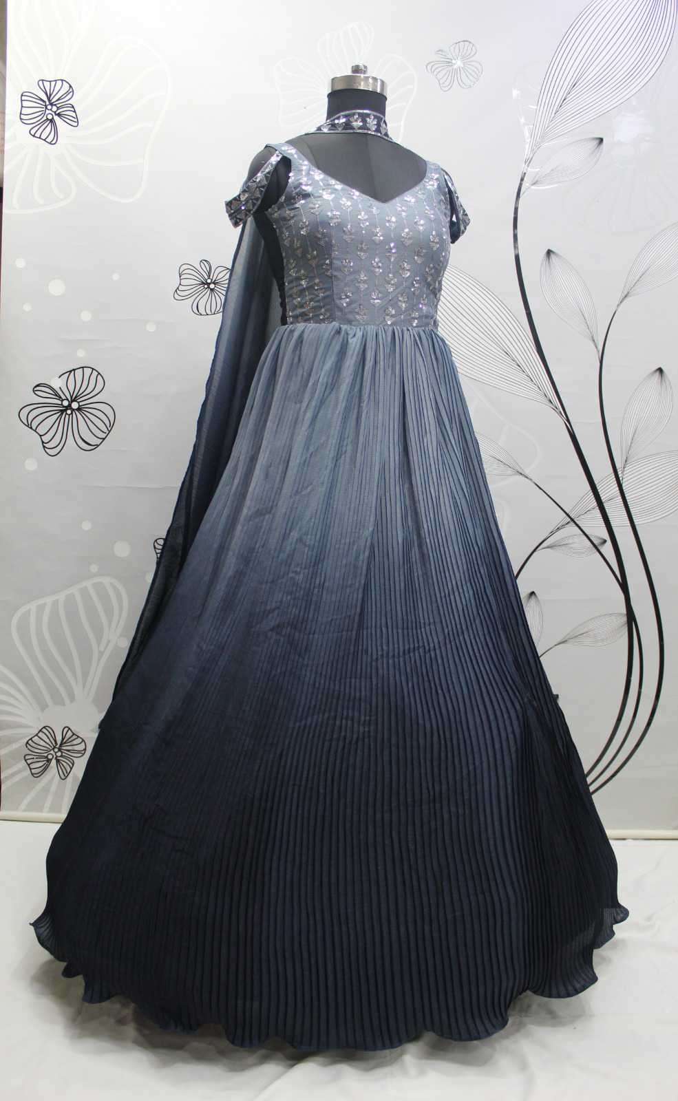 Shubhkala Flory Vol 42 Designer Weeding Wear Gown New Collection view 4
