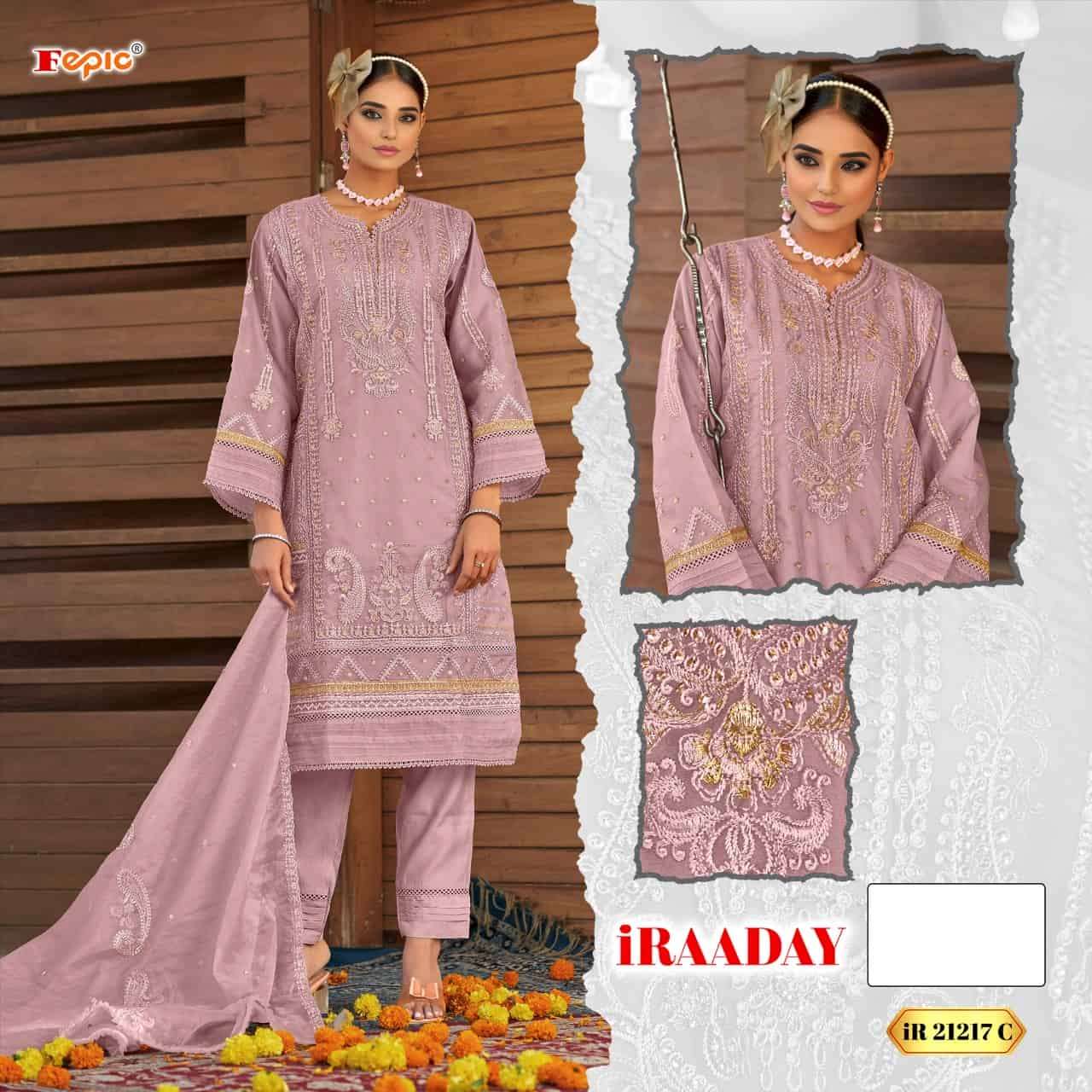 Fepic IR 21217 C Festive Wear Style Designer Pakistani Salwar Kameez Collection